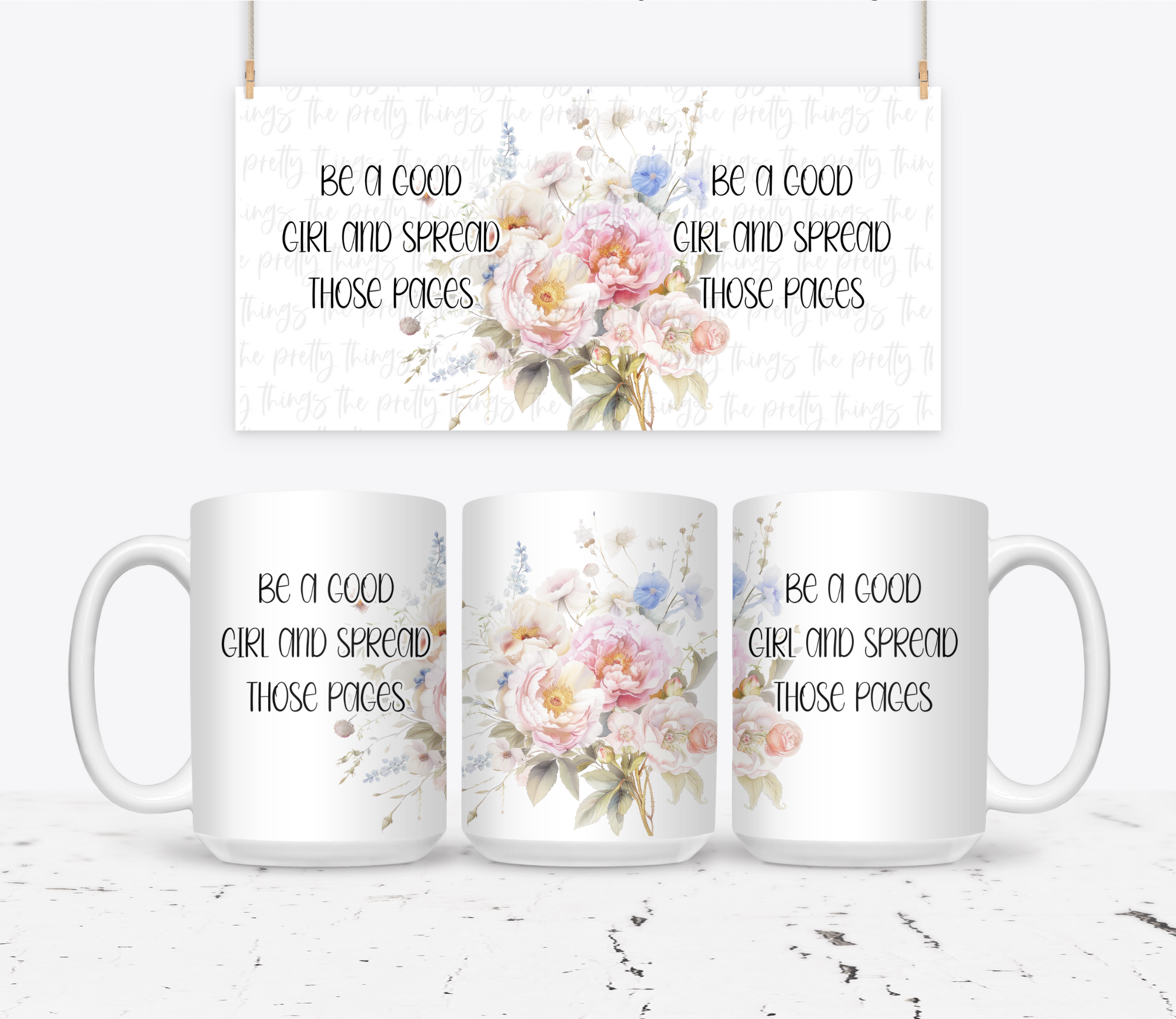 Be A Good Girl And Spread Those Pages - The Pretty Things.ca