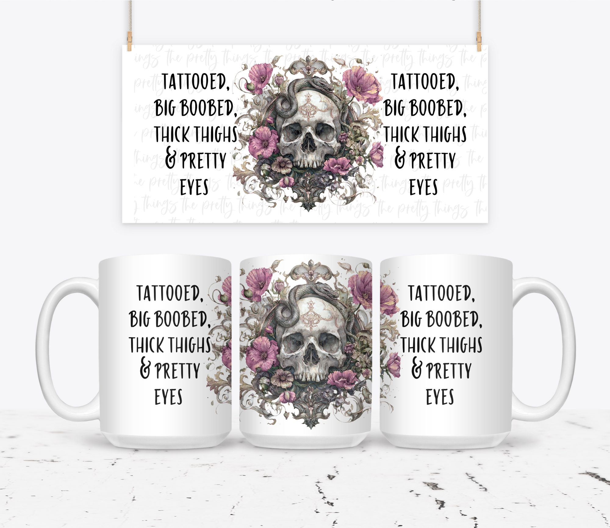 Tattooed, Big Boobed, Thick Thighs & Pretty Eyes - The Pretty Things.ca