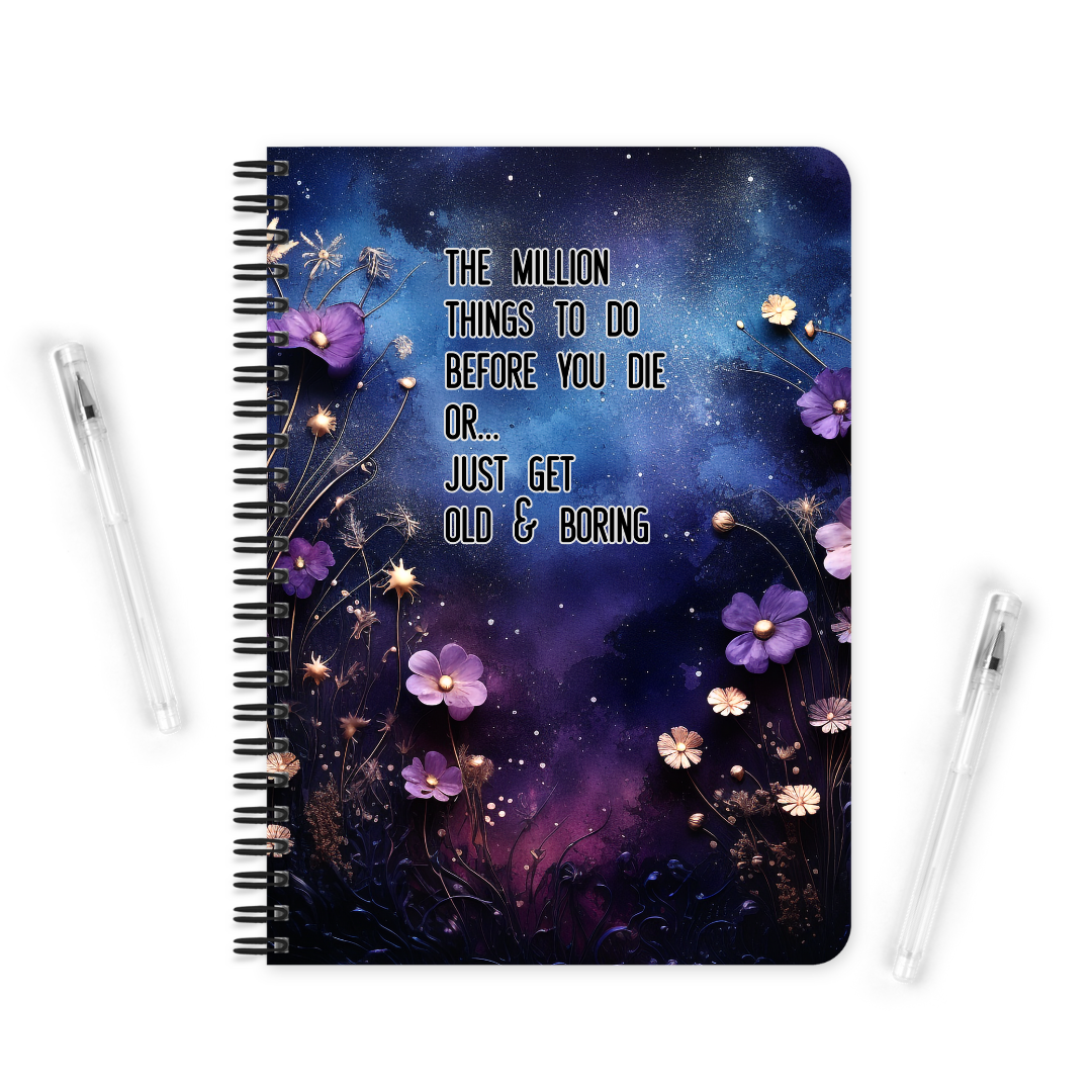 The Million Things To Do Before You Die | Notebook - The Pretty Things.ca