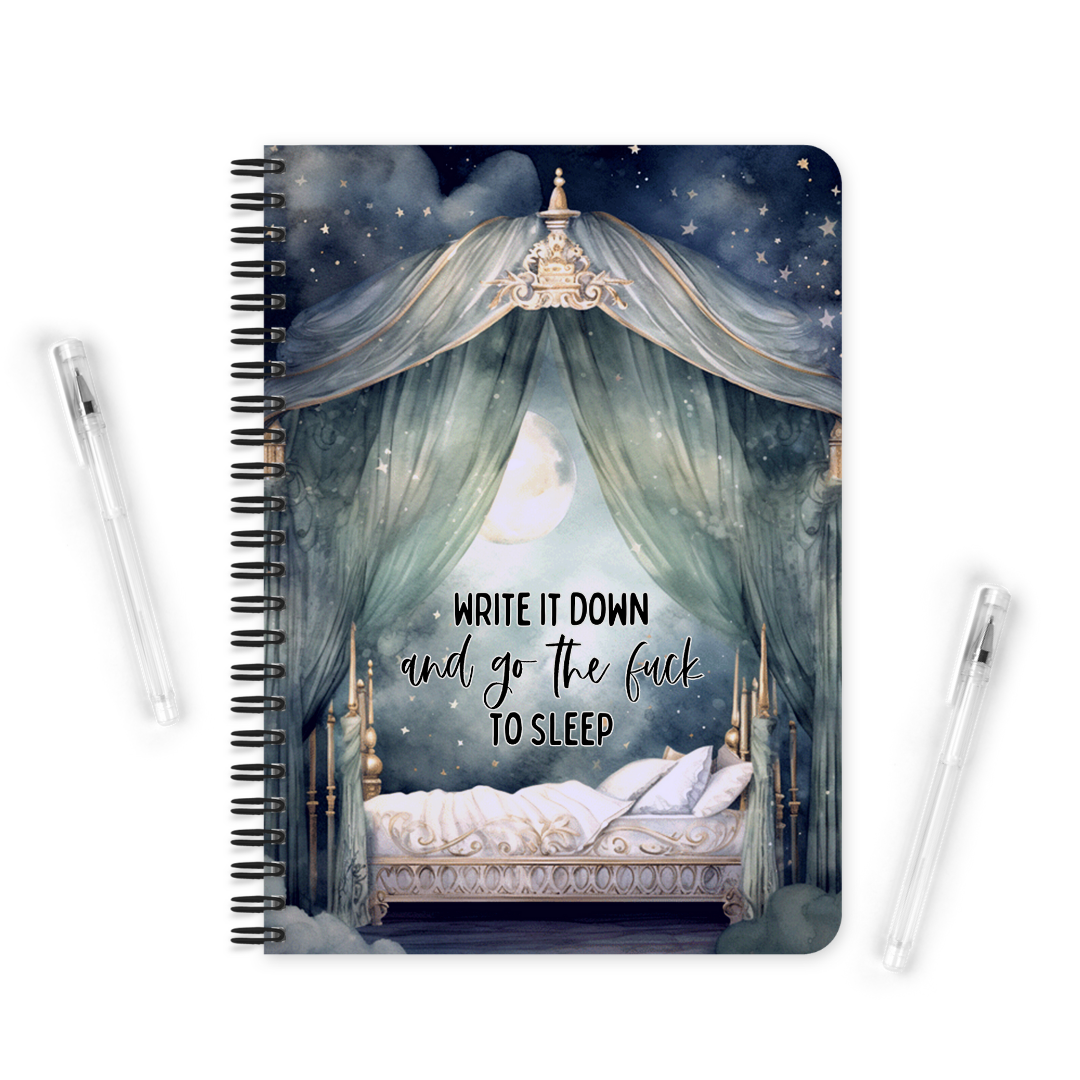 Write It Down And Go The Fuck To Sleep | Notebook - The Pretty Things.ca
