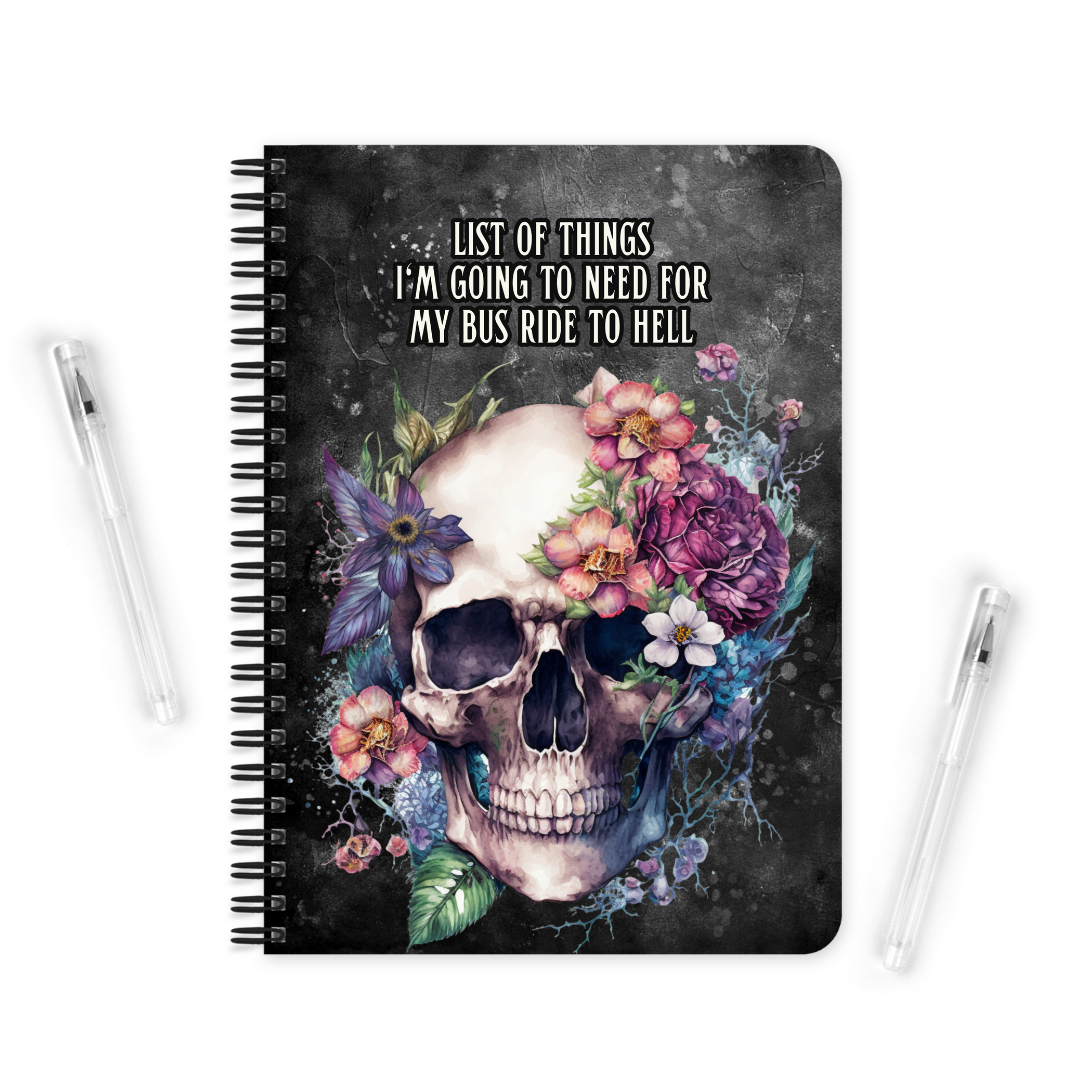 List Of Things I'm Going To Need For My Bus Ride To Hell | Notebook - The Pretty Things.ca