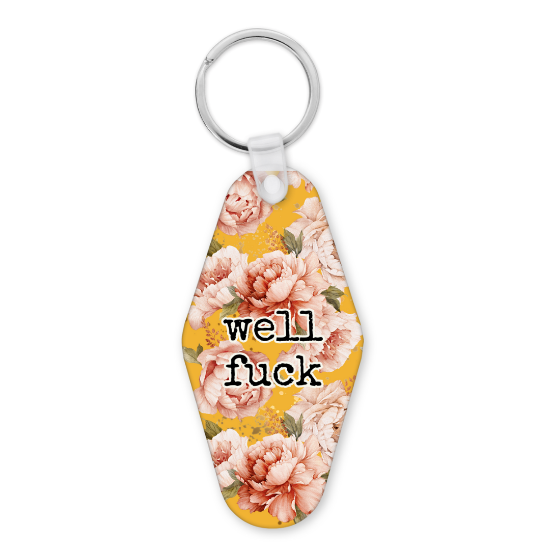 Well Fuck | Motel Keyring - The Pretty Things.ca