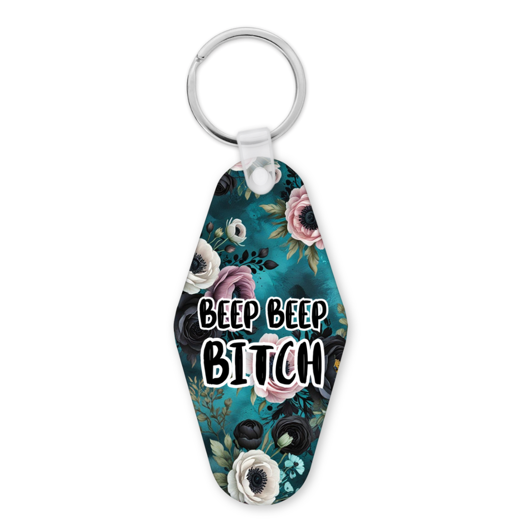 Beep Beep Bitch | Motel Keyring - The Pretty Things.ca