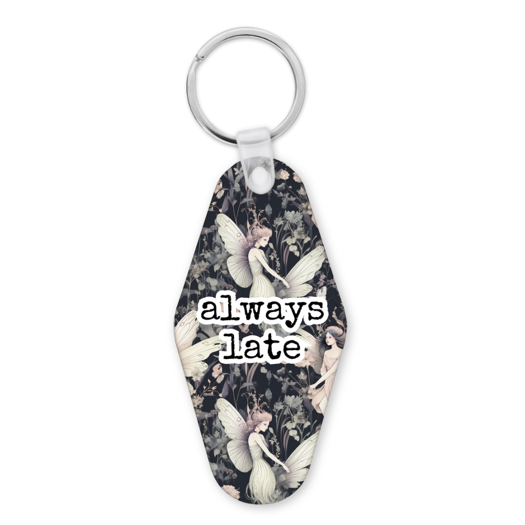 Always Late | Motel Keyring - The Pretty Things.ca