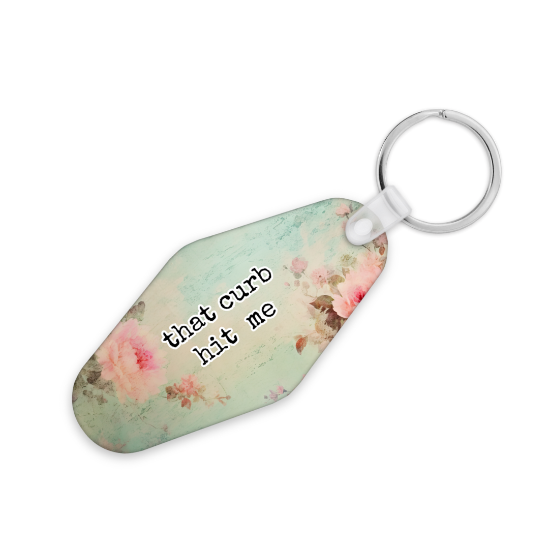 That Curb Hit Me | Motel Keyring - The Pretty Things.ca