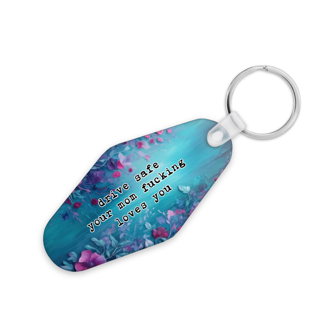 Drive Safe | Motel Keyring - The Pretty Things.ca