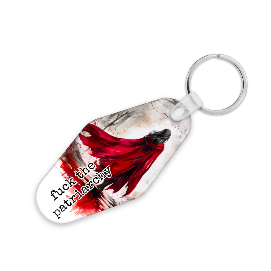 Fuck The Patriarchy | Motel Keyring - The Pretty Things.ca
