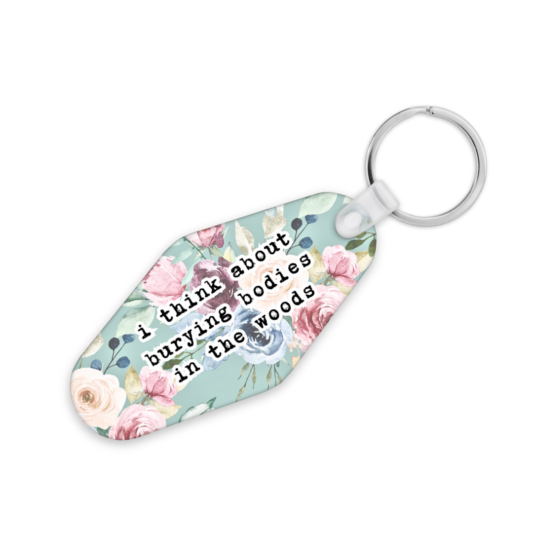 Bodies In The Woods | Motel Keyring - The Pretty Things.ca
