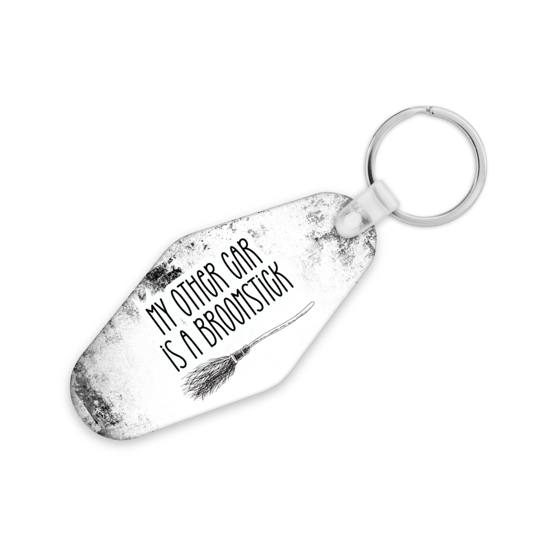 My Other Car Is A Broomstick | Motel Keyring - The Pretty Things.ca