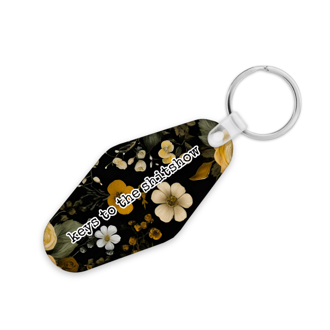 Keys To The Shitshow | Motel Keyring - The Pretty Things.ca