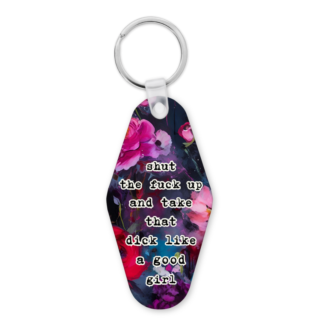 STFU And Take That Dick | Motel Keyring - The Pretty Things.ca