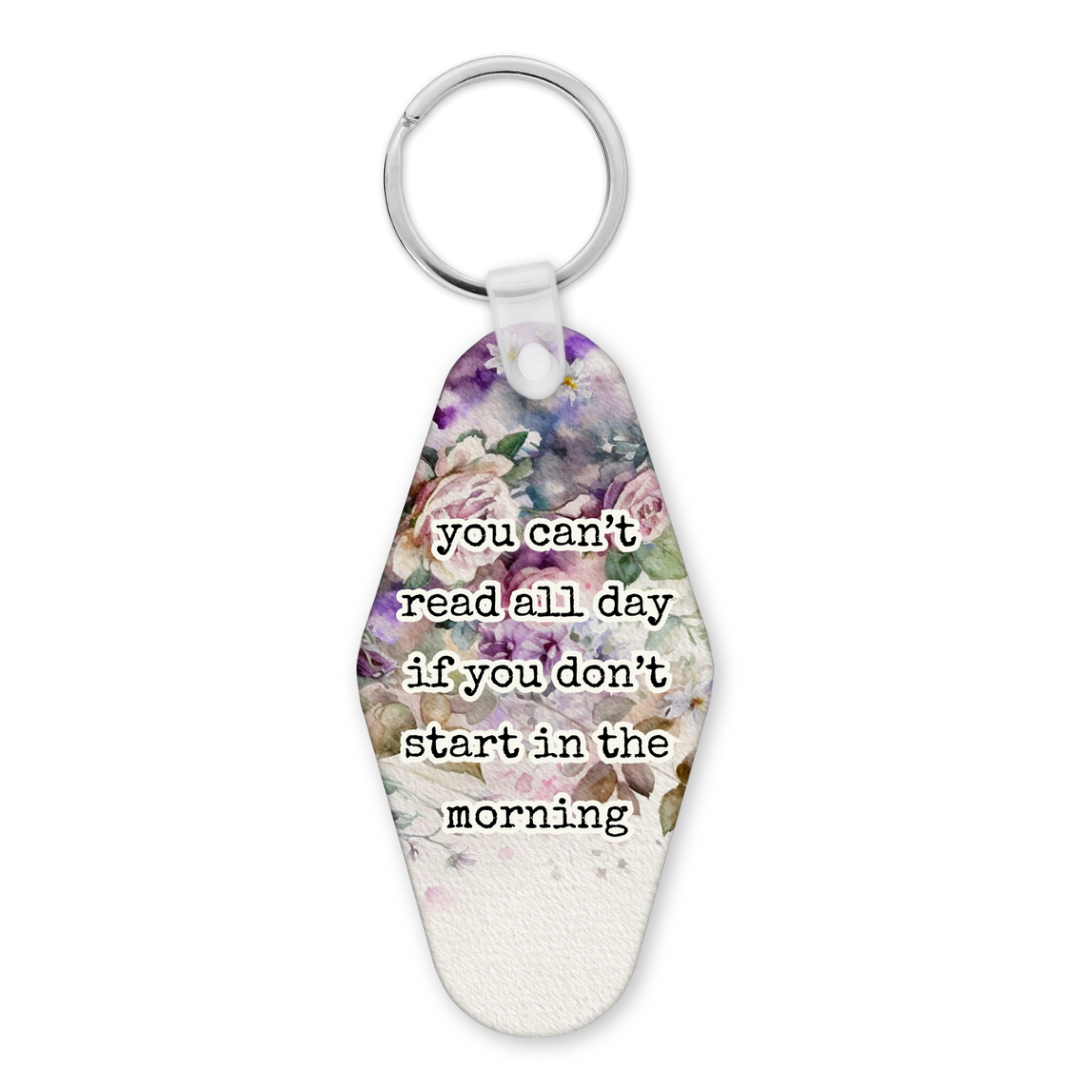 You Can't Read All Day | Motel Keyring - The Pretty Things.ca