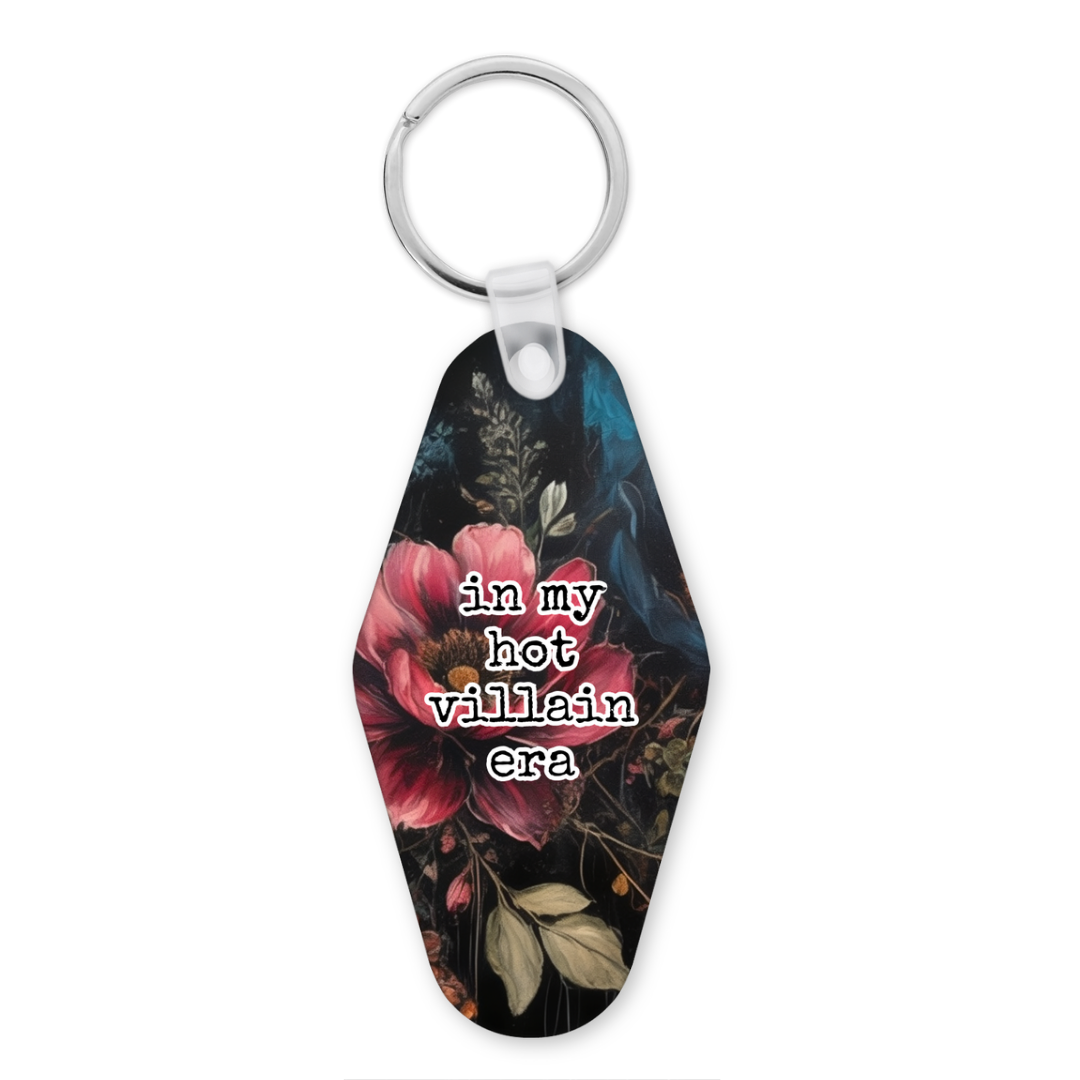 In My Hot Villain Era | Motel Keyring - The Pretty Things.ca