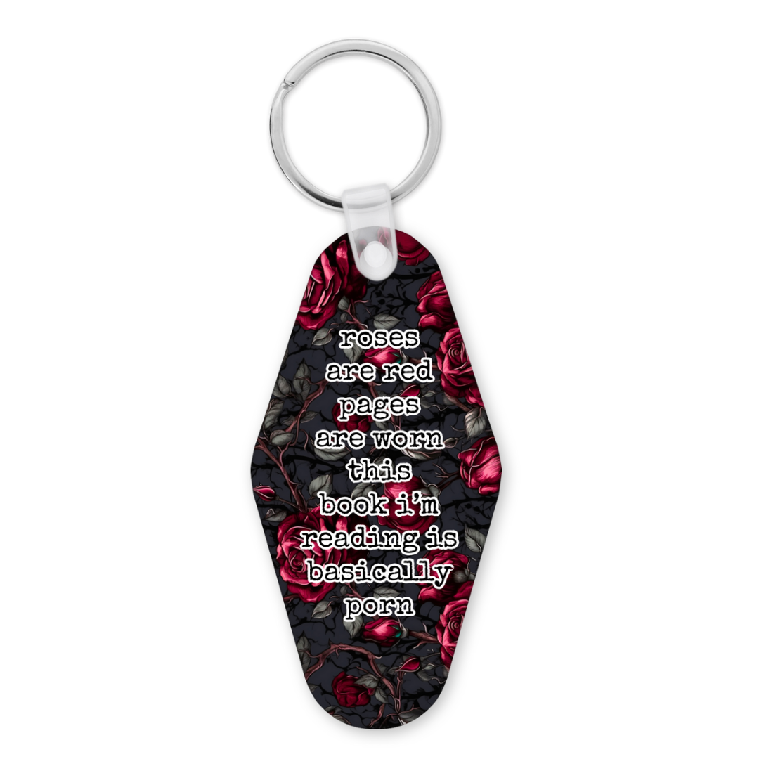 Roses Are Red | Motel Keyring - The Pretty Things.ca