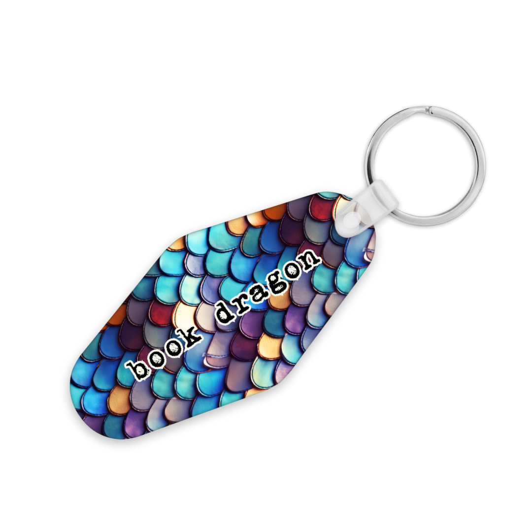 Book Dragon | Motel Keyring - The Pretty Things.ca