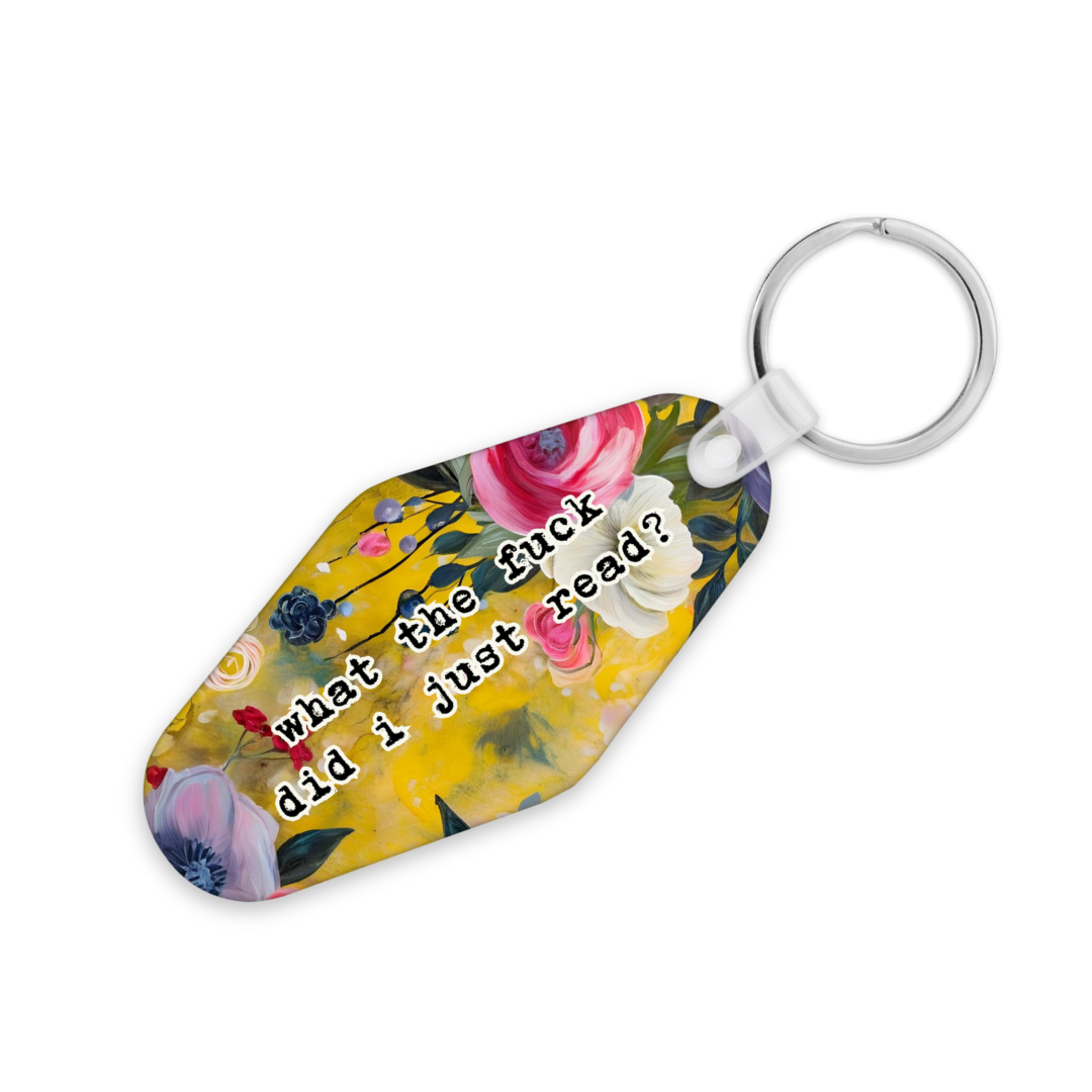 What The Fuck Did I Just Read | Motel Keyring - The Pretty Things.ca