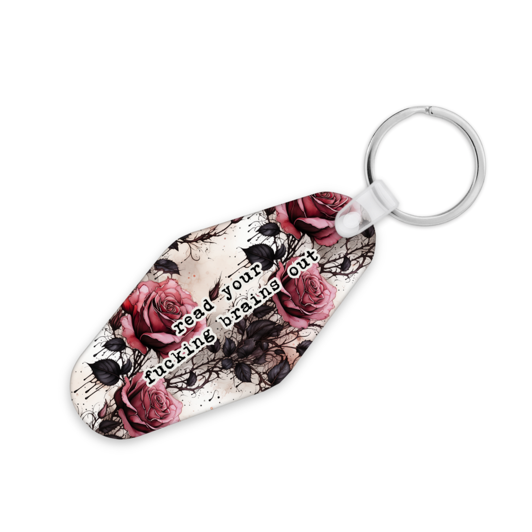 Read Your Fucking Brains Out | Motel Keyring - The Pretty Things.ca