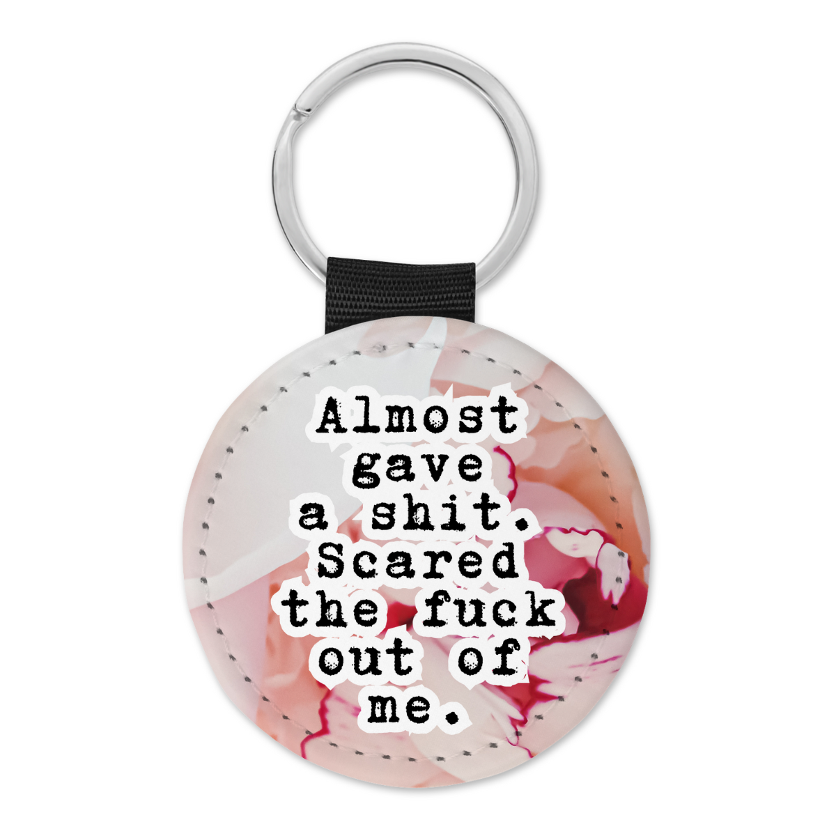 Almost Gave A Shit | Keyring - The Pretty Things.ca