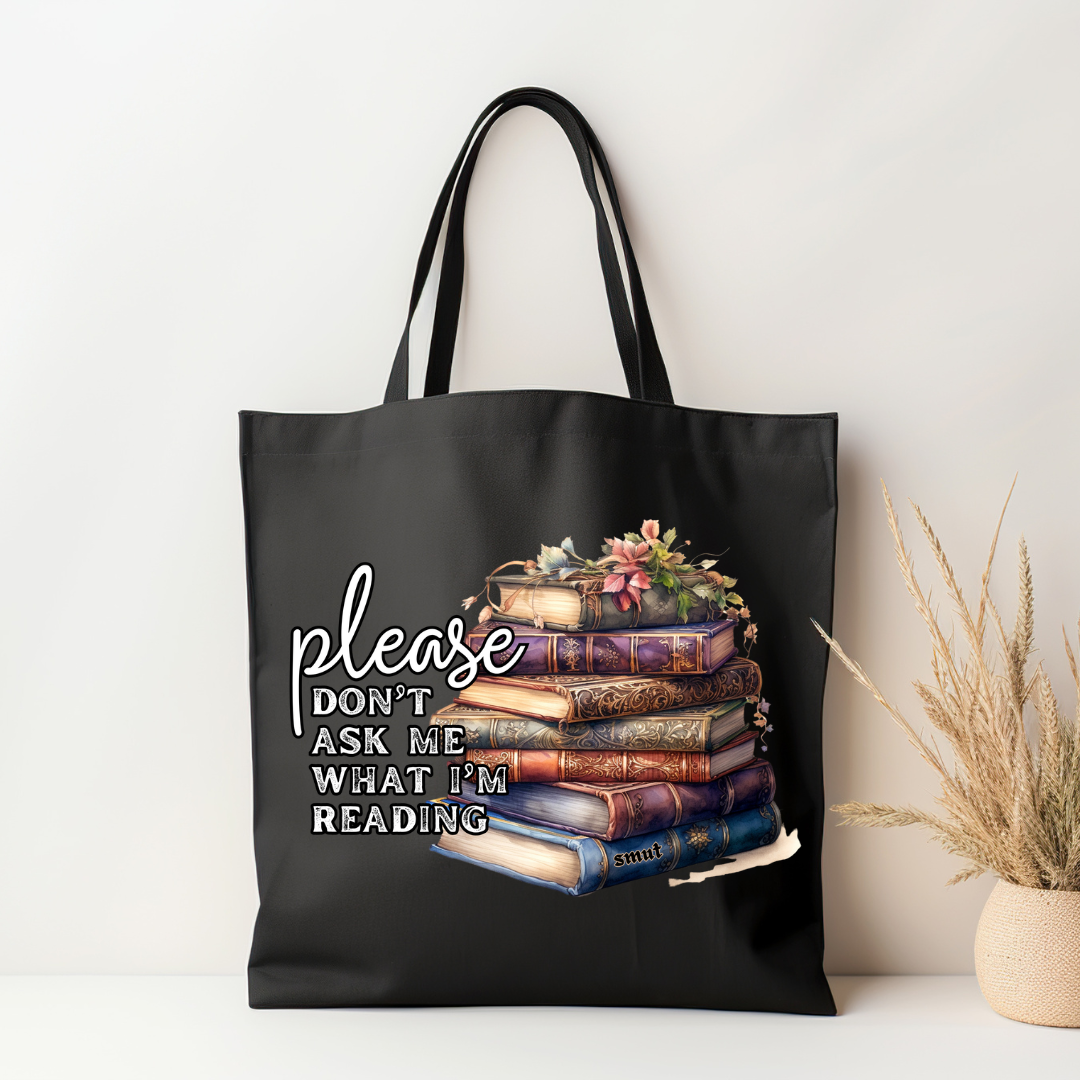 Please Don't Ask | Black Tote - The Pretty Things.ca