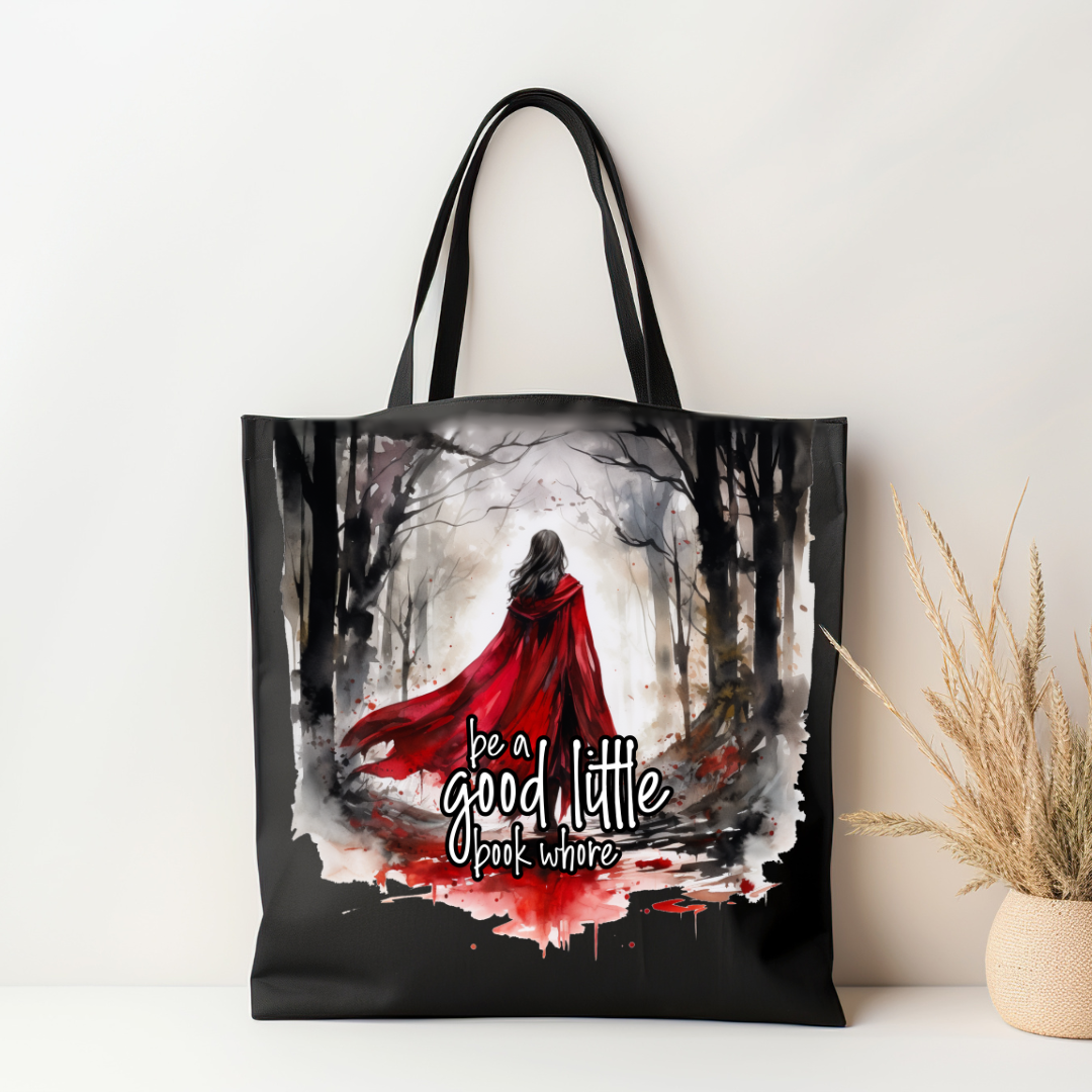 Be A Good Little Book Whore | Black Tote - The Pretty Things.ca