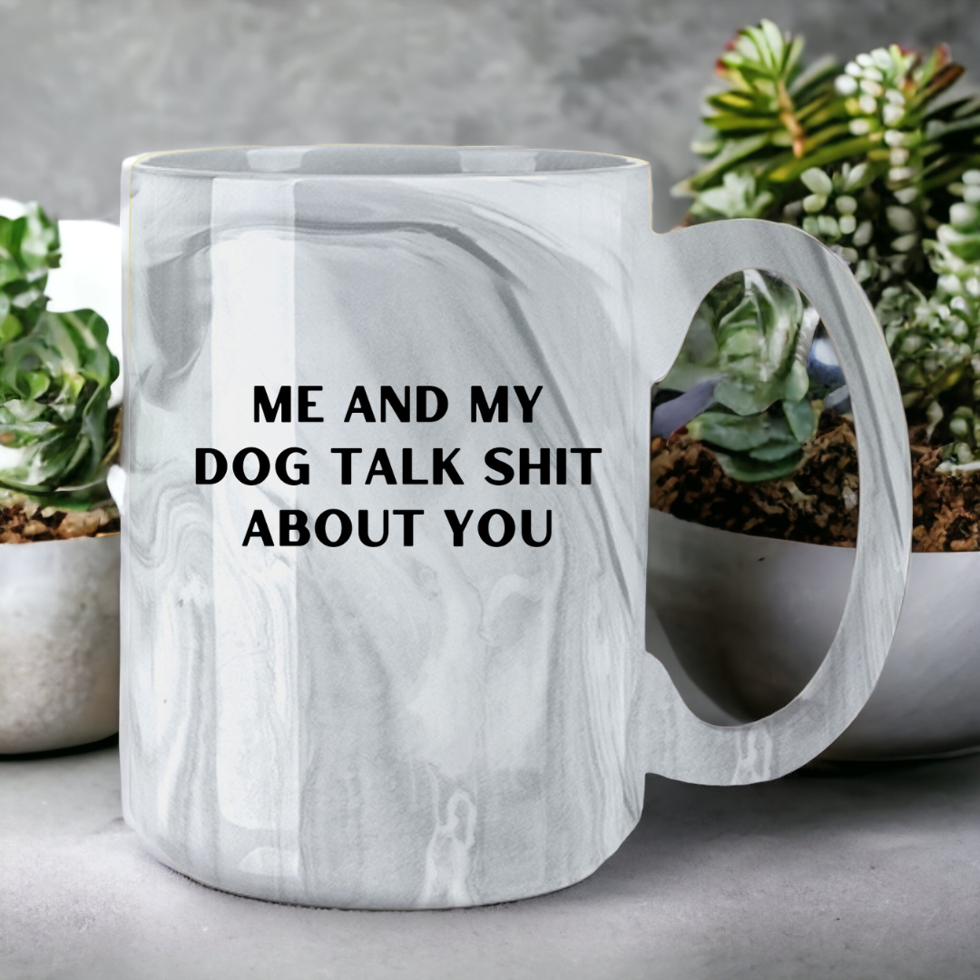 Me And My Dog | Marble Mug - The Pretty Things.ca
