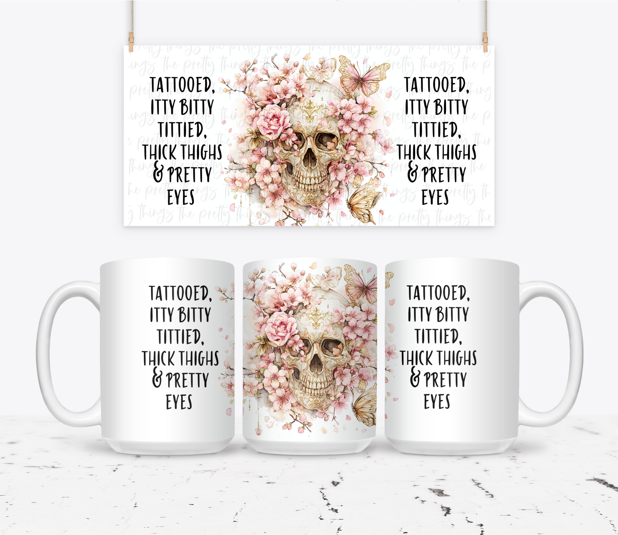 Tattooed, Itty Bitty Tittied, Thick Thighs & Pretty Eyes - The Pretty Things.ca