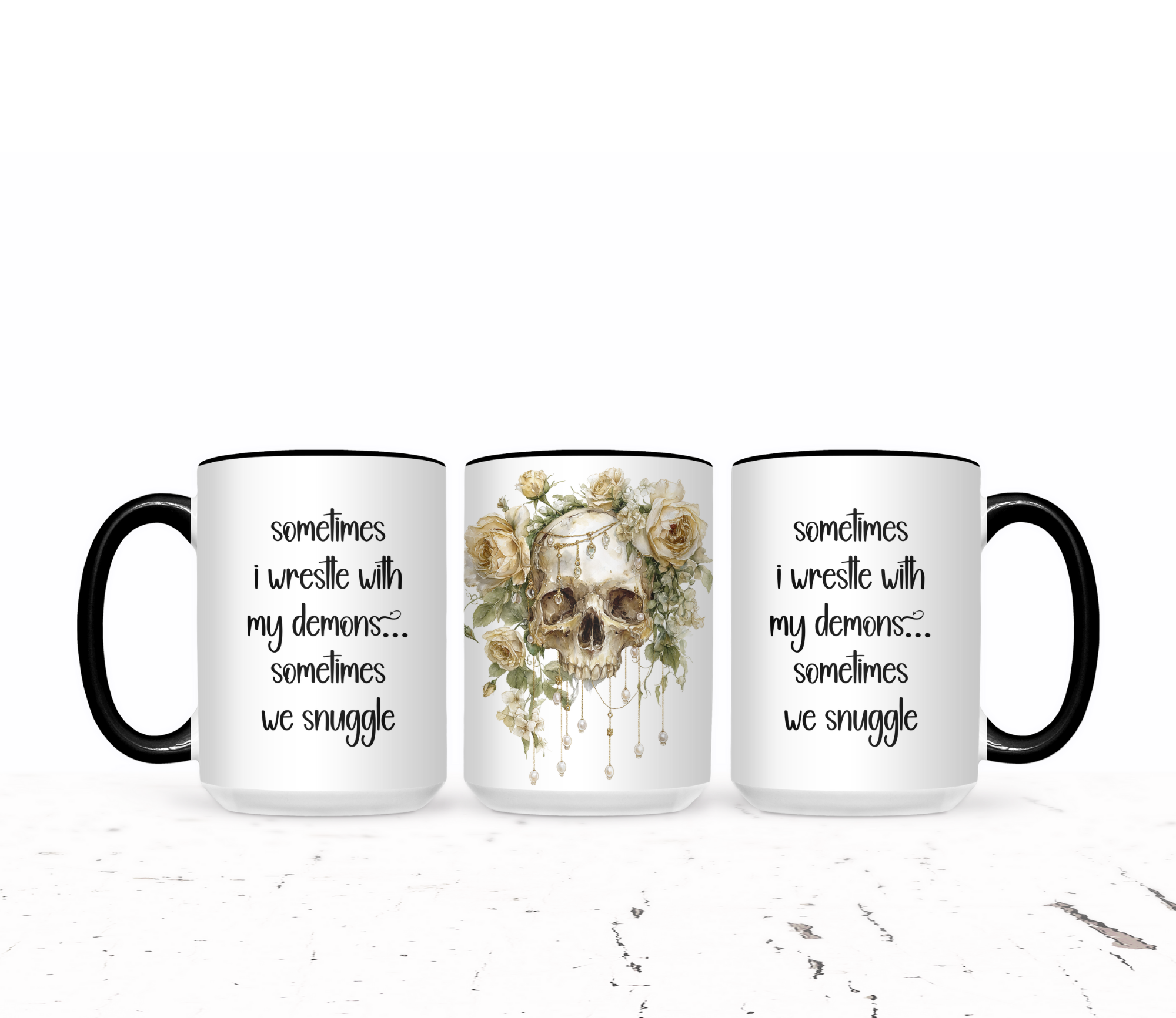 Sometimes I Wrestle With My Demons Sometimes We Snuggle - The Pretty Things.ca