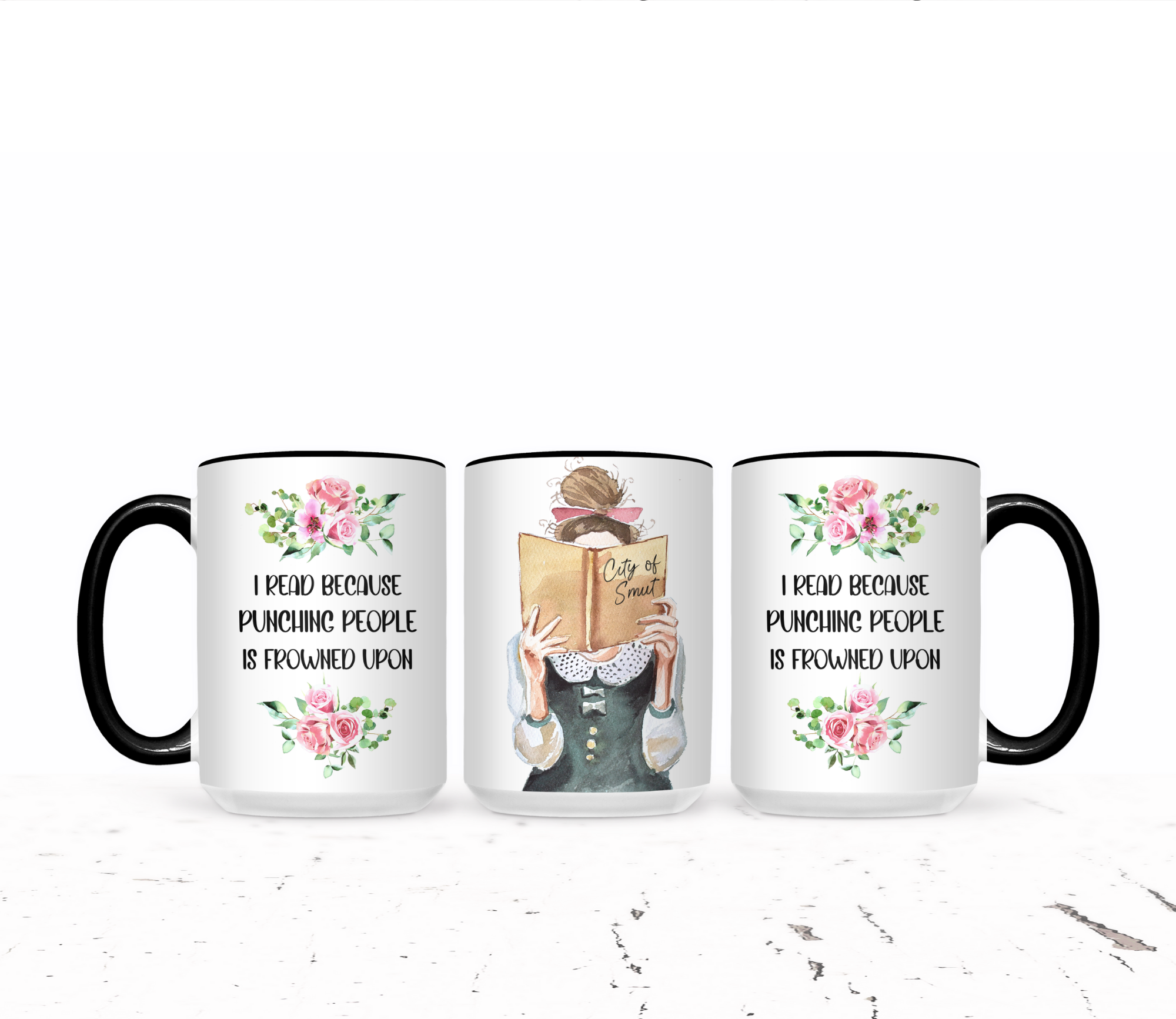 I Read Because Punching People Is Frowned Upon - The Pretty Things.ca