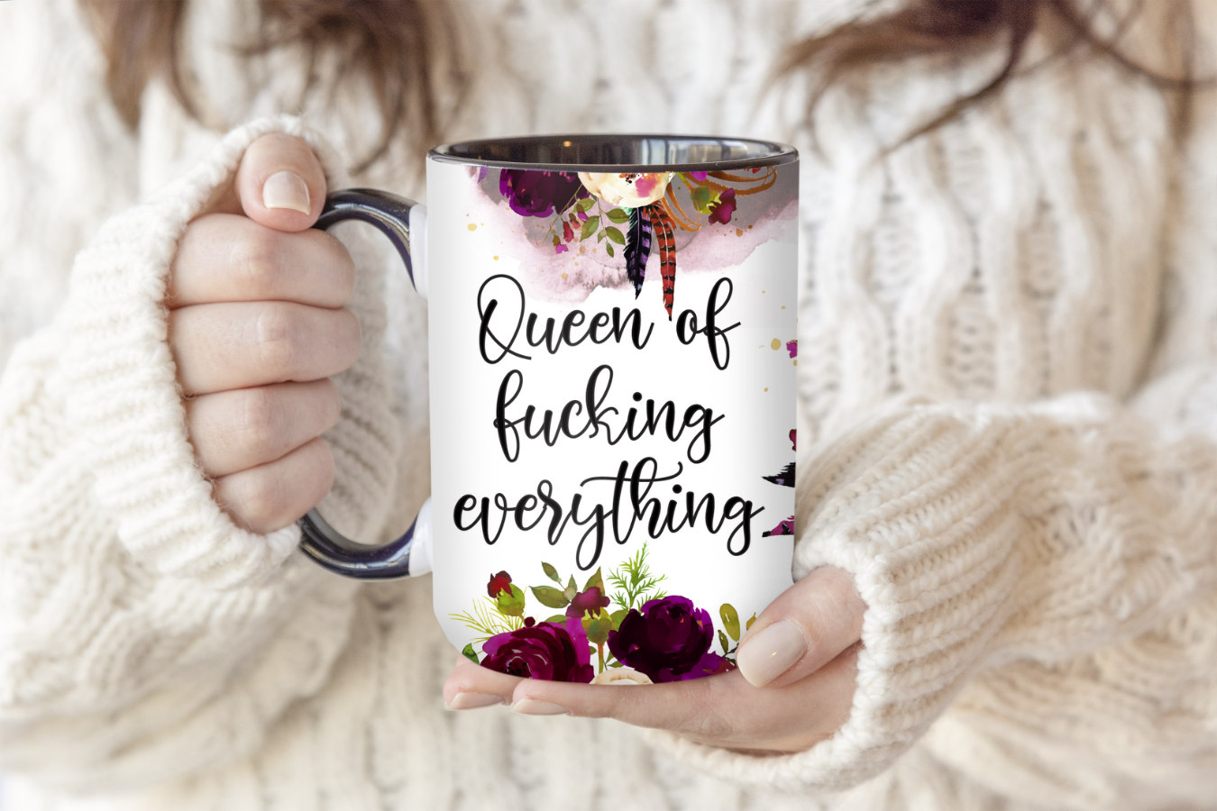 Queen Of Fucking Everything | Mug - The Pretty Things.ca