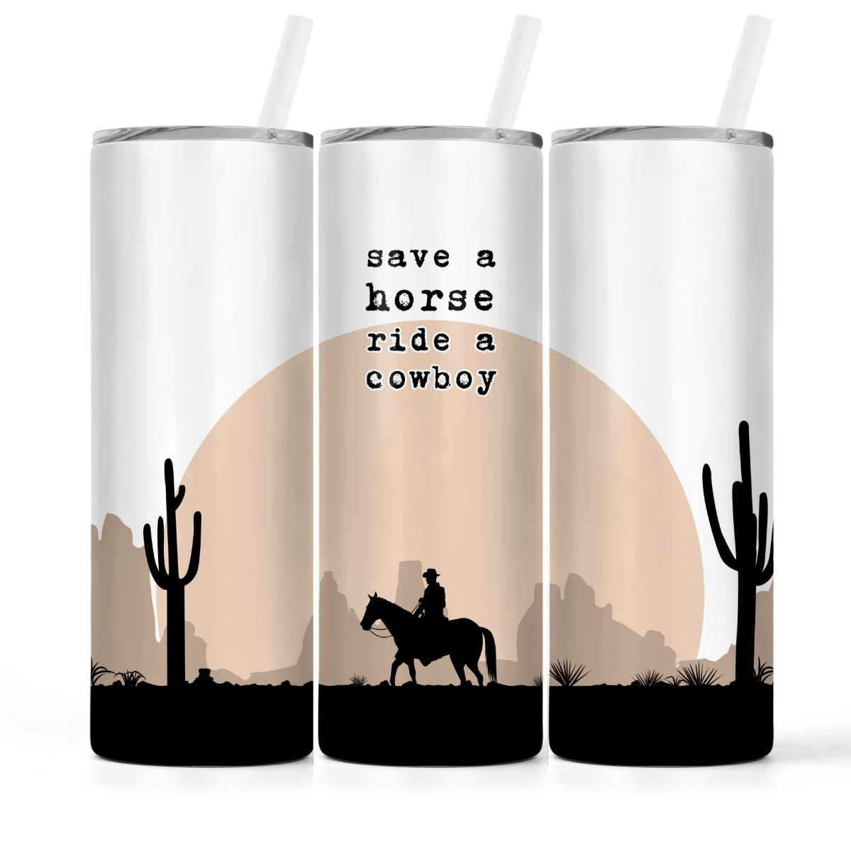 Save A Horse | Book Lovers Tumbler - The Pretty Things.ca
