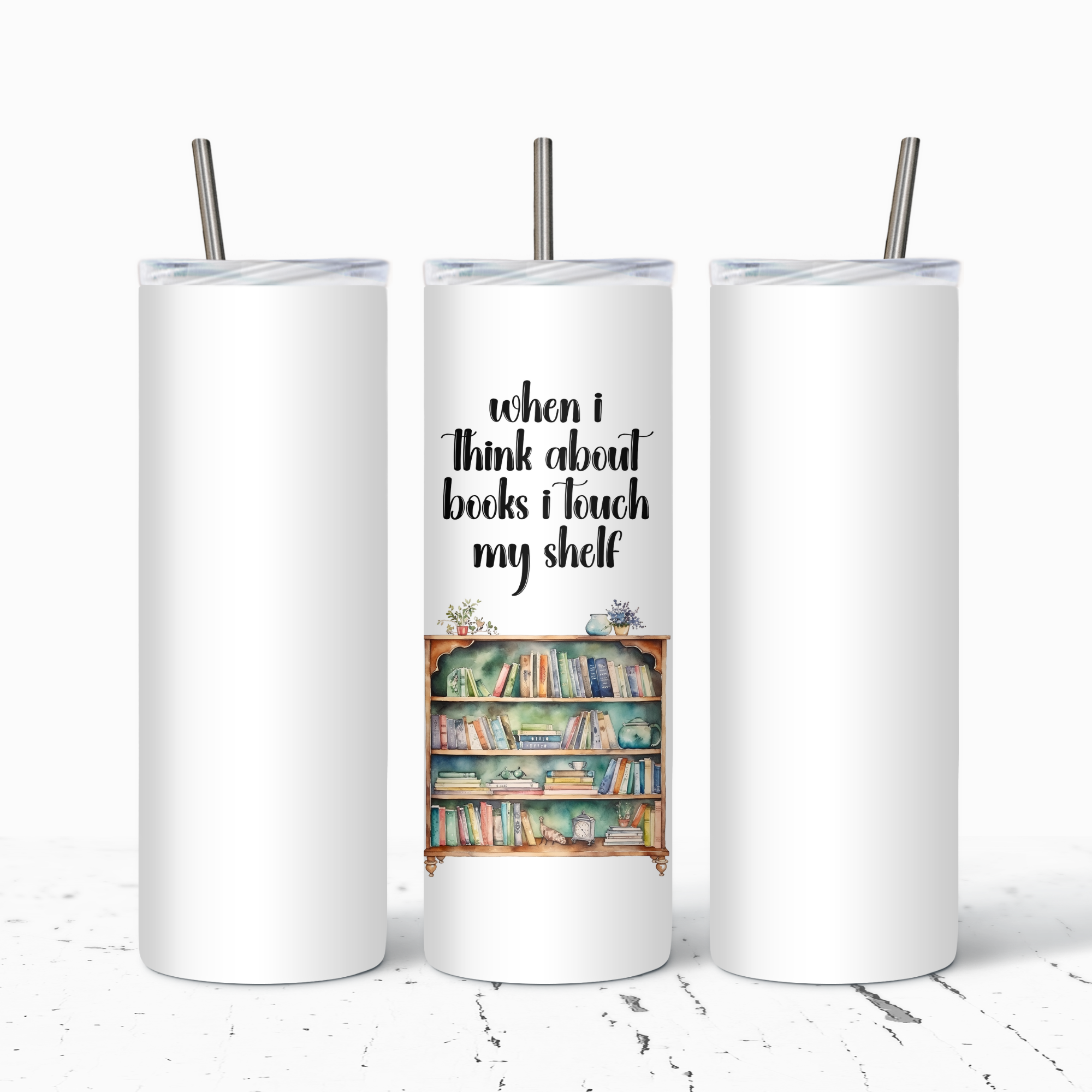 When I Think About Books I Touch My Shelf - The Pretty Things.ca