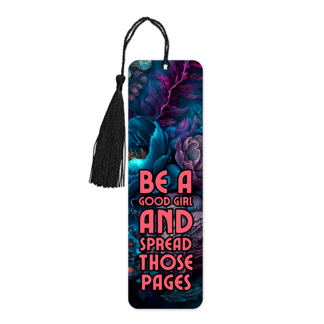 Be A Good Girl And Spread Those Pages | Bookmark - The Pretty Things.ca