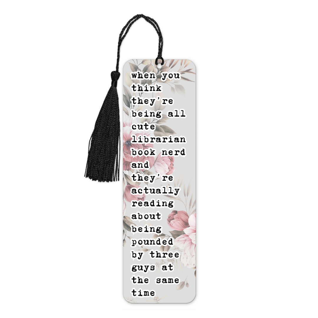 Cute Librarian | Bookmark - The Pretty Things.ca