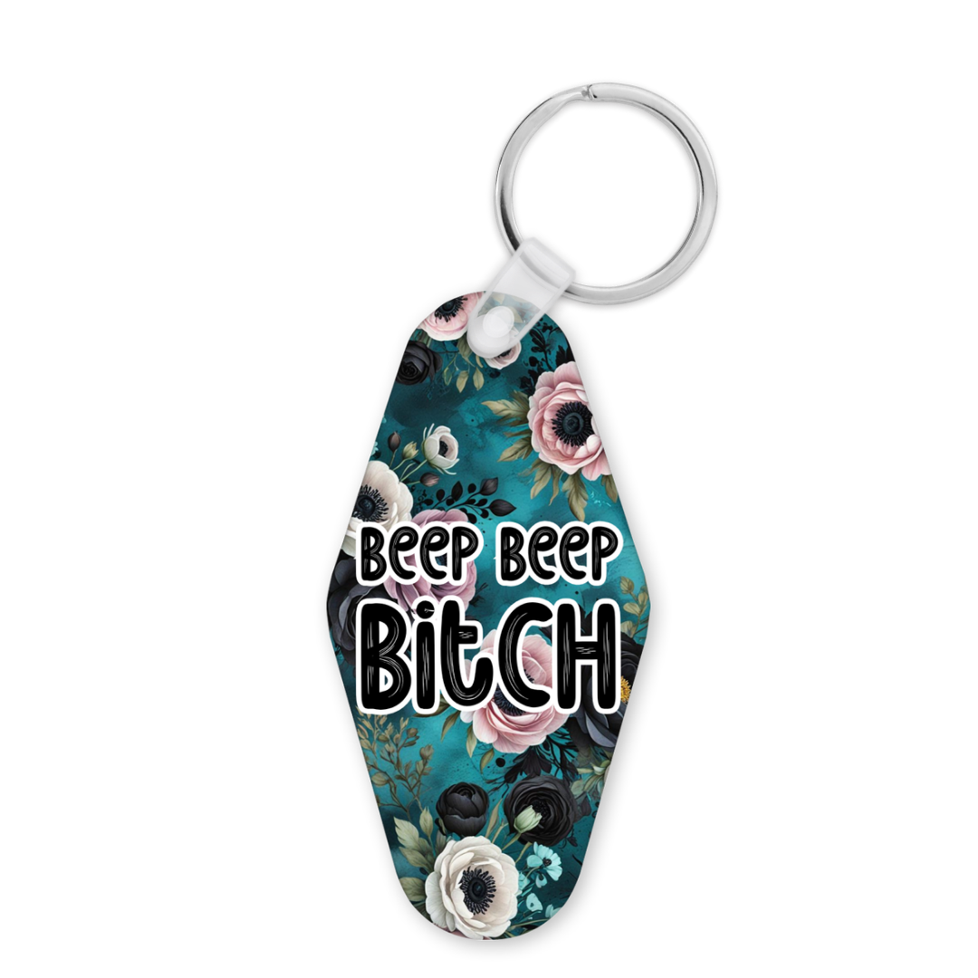 Beep Beep Bitch | Motel Keyring - The Pretty Things.ca