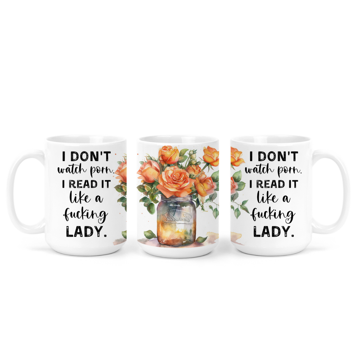 I Don't Watch Porn | Mug - The Pretty Things.ca