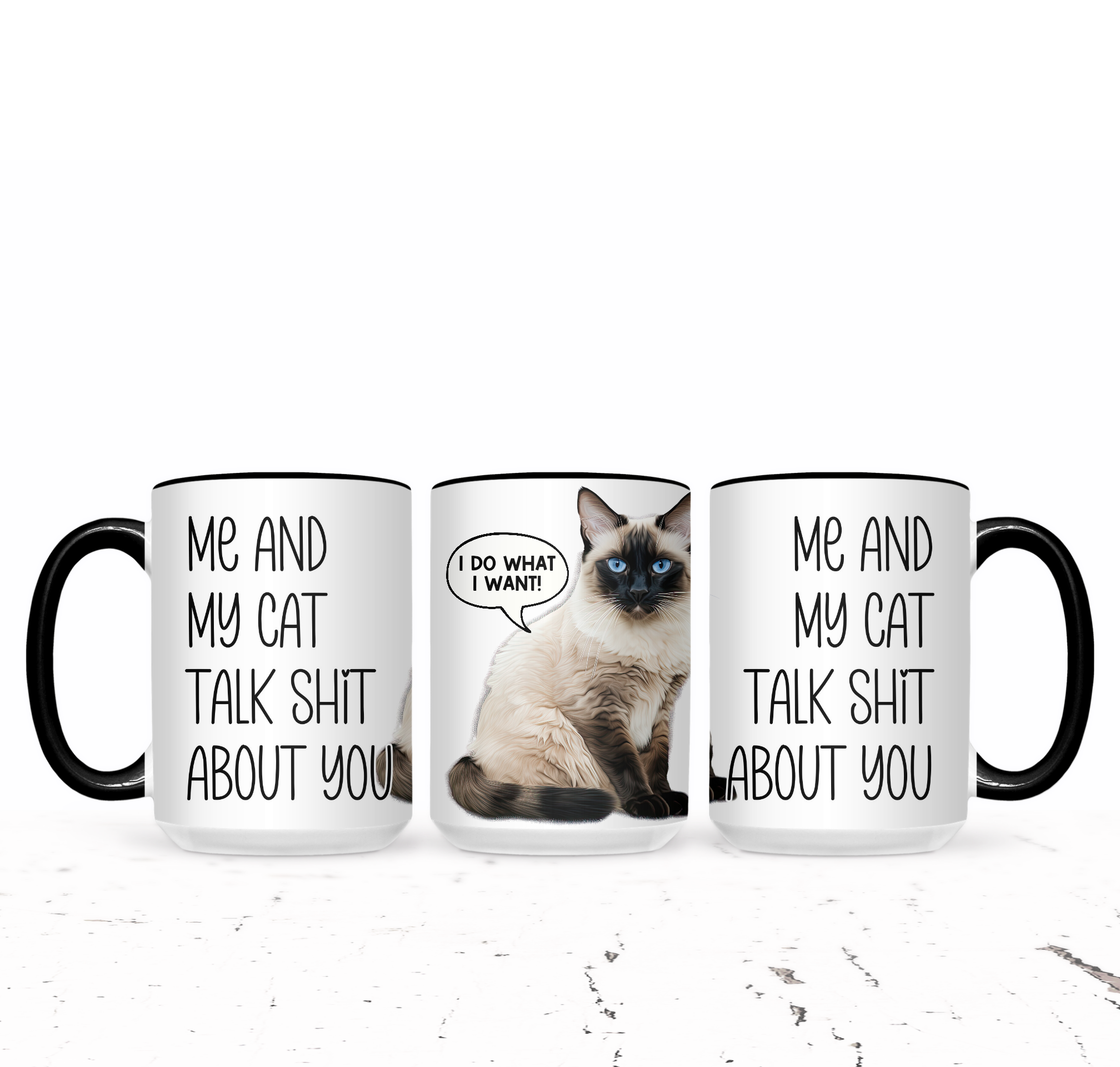 Me And My Cat Talk Shit About You (Siamese Meow) - The Pretty Things.ca