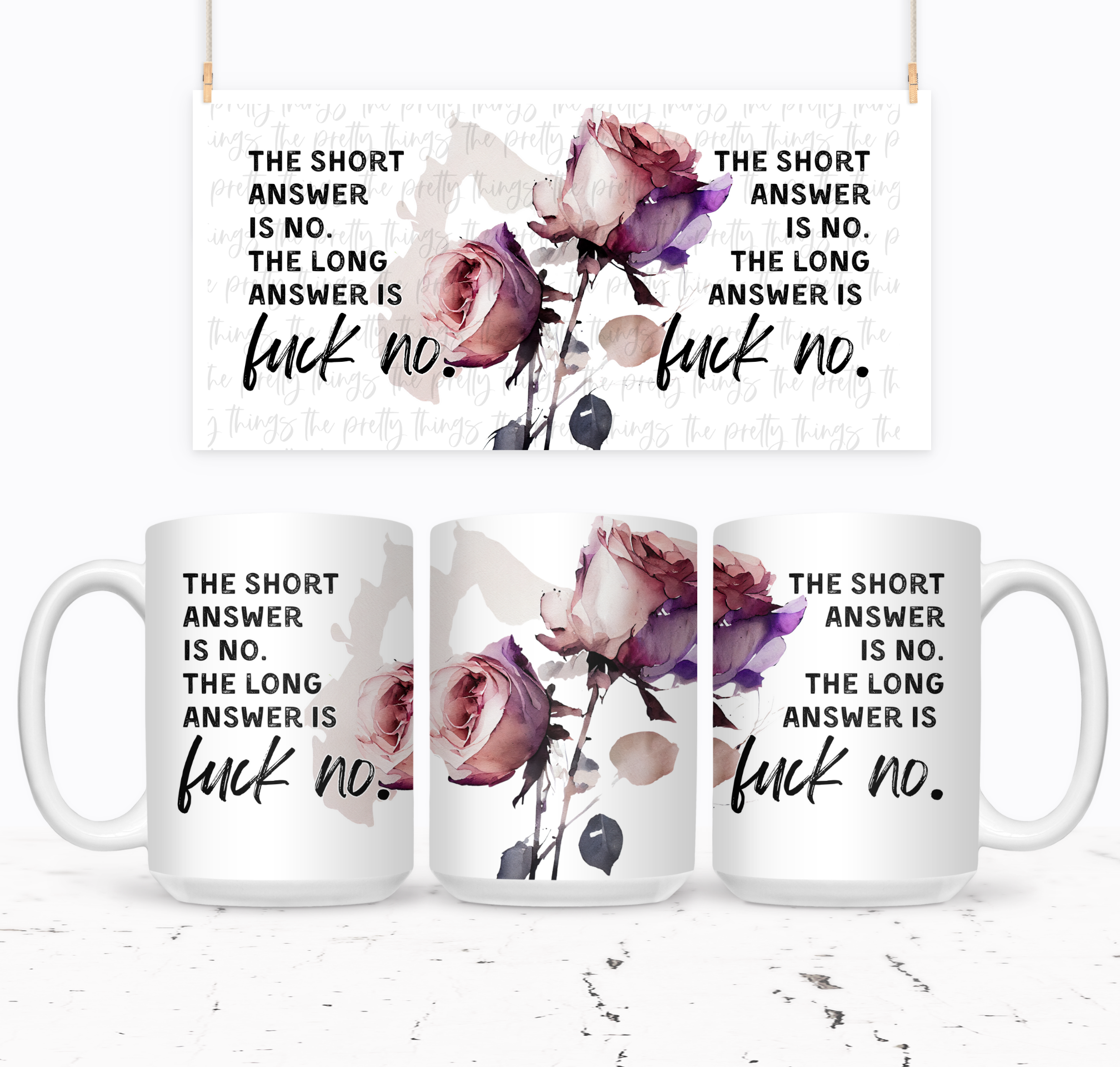 The Short Answer Is No The Long Answer Is Fuck No - The Pretty Things.ca