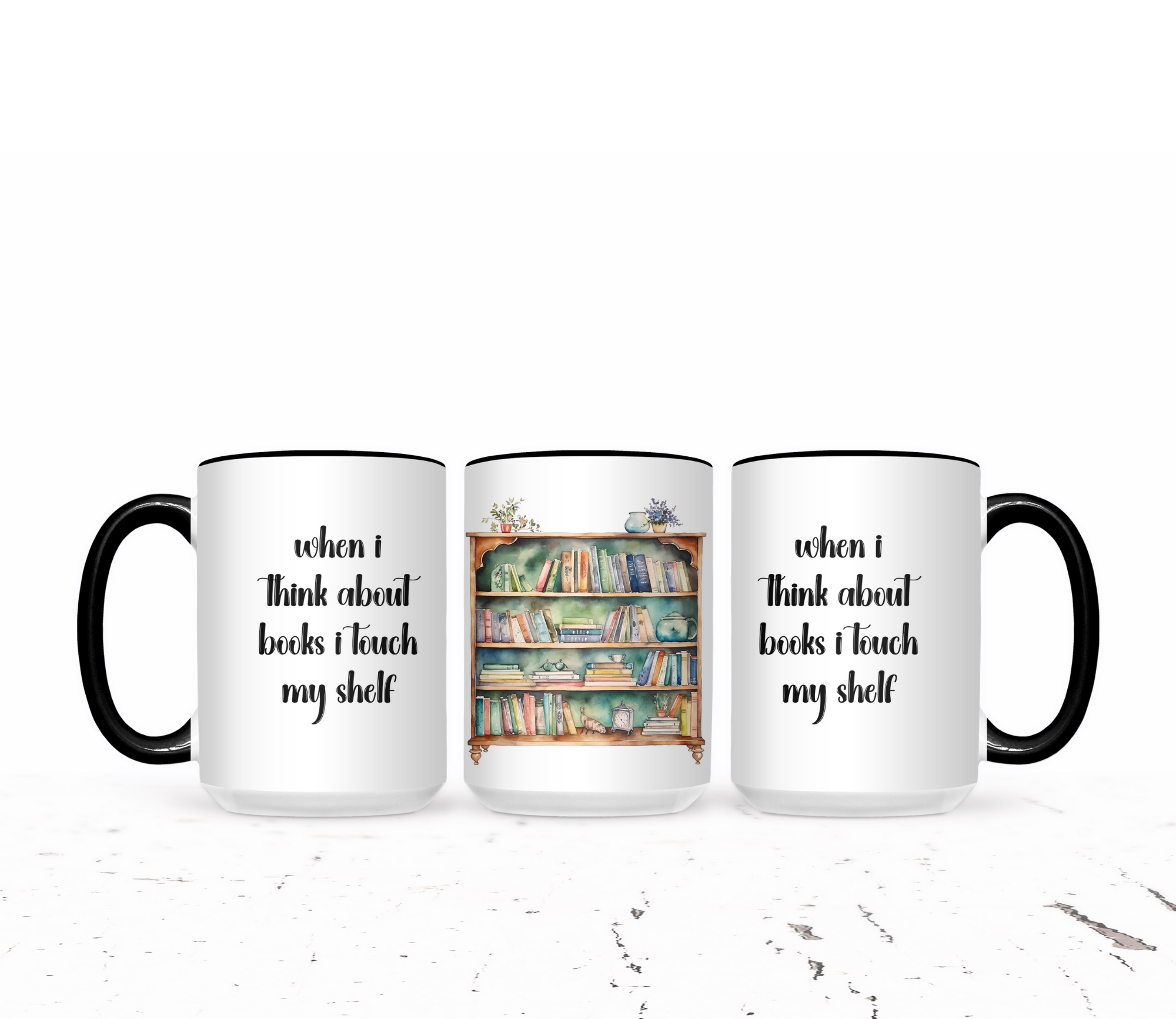 When I Think About Books I Touch My Shelf - The Pretty Things.ca