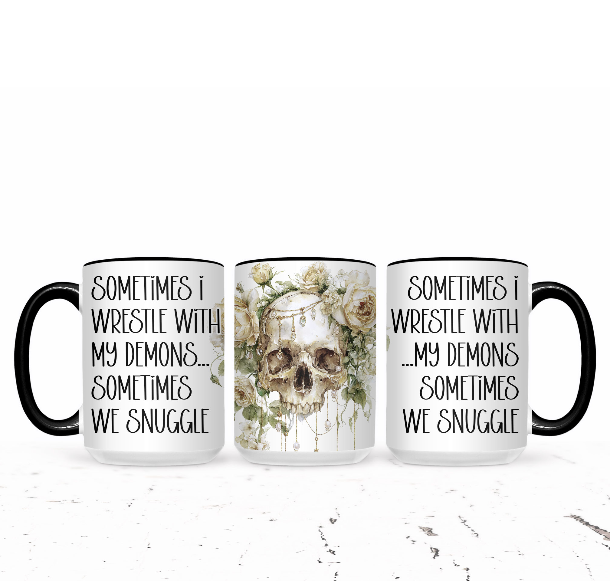 Sometimes I Wrestle With My Demons Sometimes We Snuggle - The Pretty Things.ca