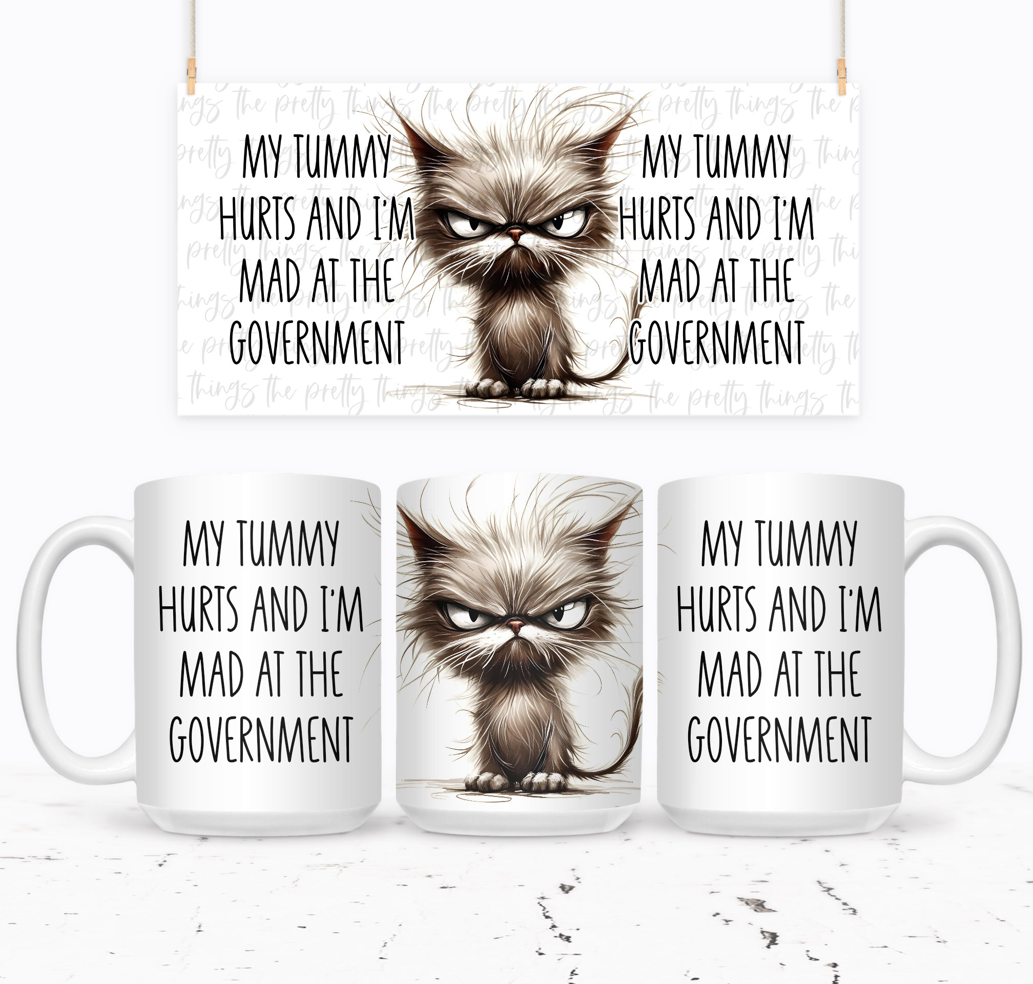 My Tummy Hurts And I'm Mad At The Government - The Pretty Things.ca