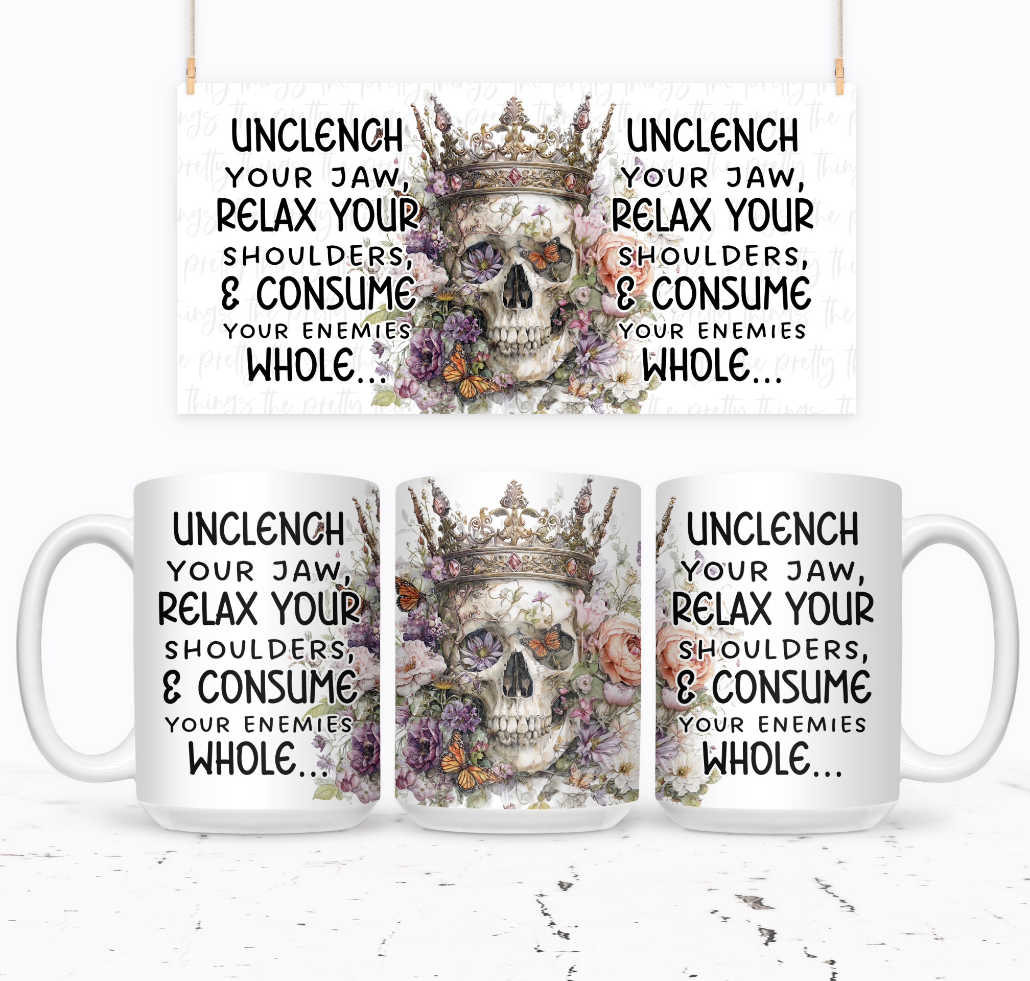 Relax Your Sholders & Consume Your Enemies