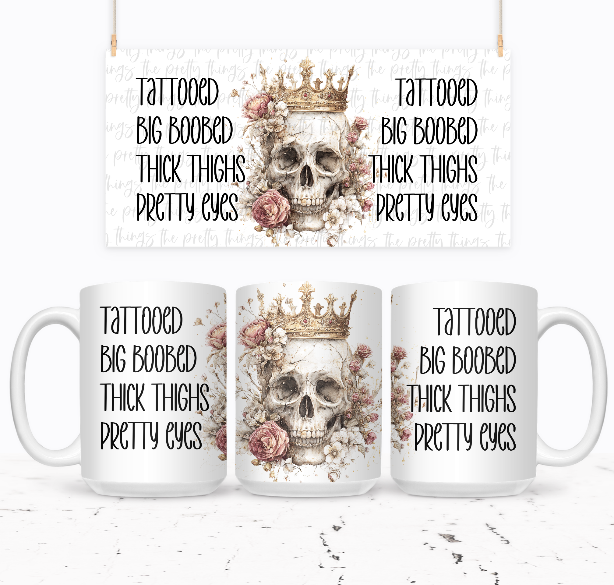 Tattooed, Big Boobed, Thick Thighs & Pretty Eyes - The Pretty Things.ca