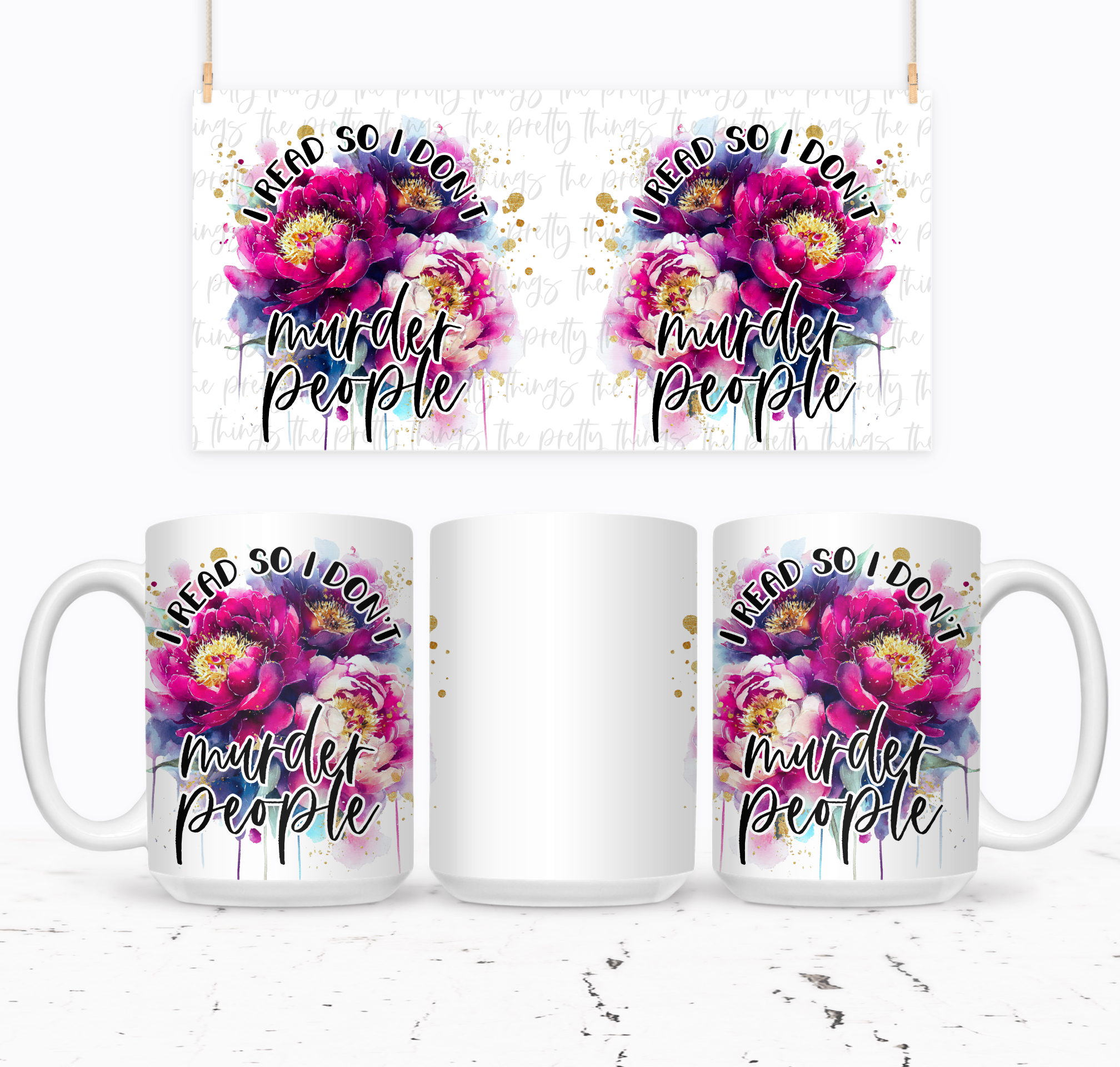 I Read So I Don't Murder People - The Pretty Things.ca