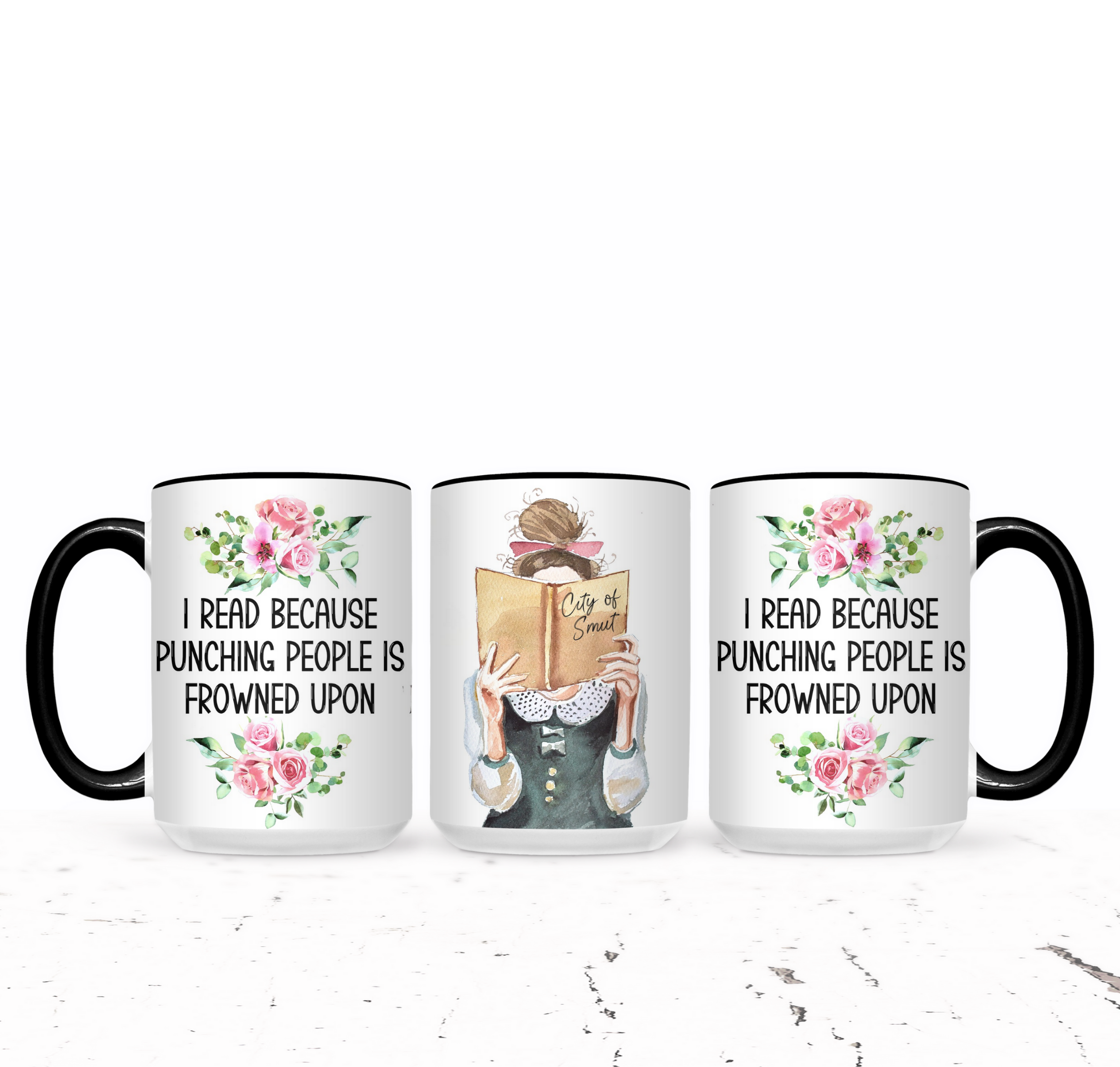 I Read Because Punching People Is Frowned Upon - The Pretty Things.ca