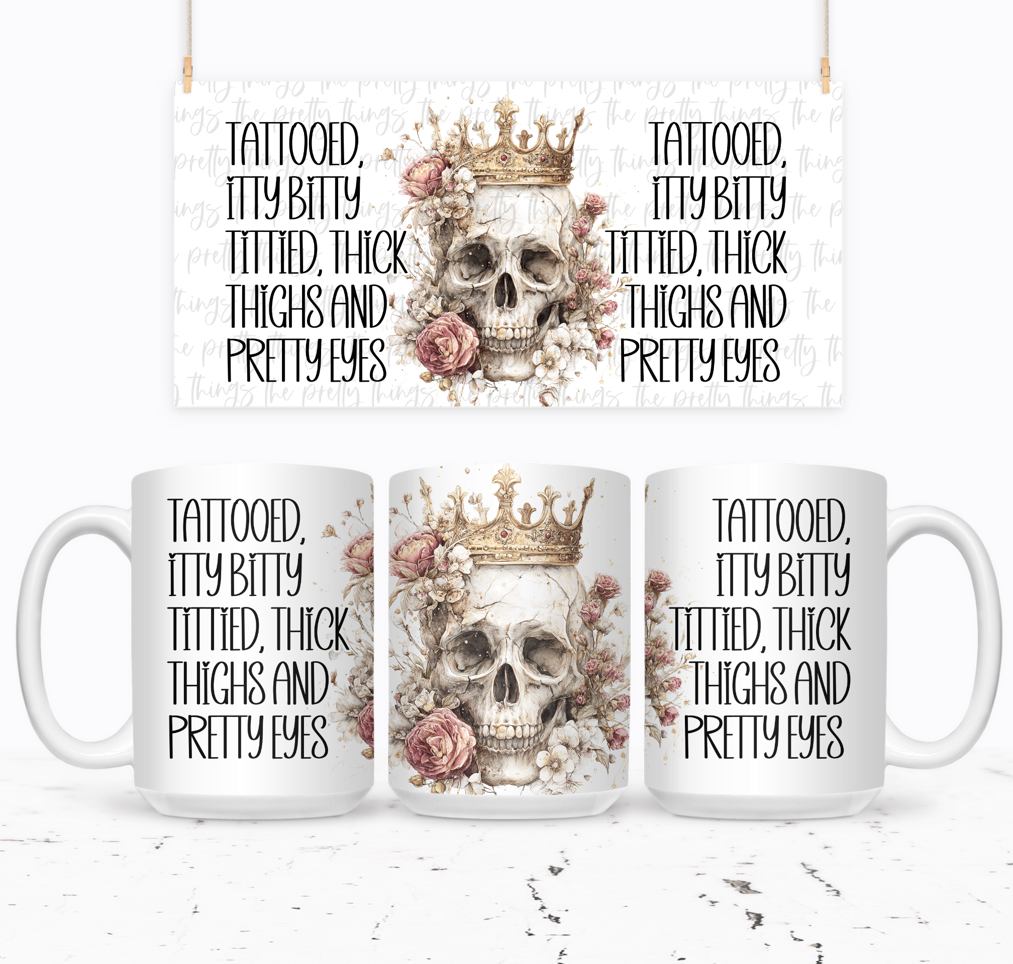 Tattooed, Itty Bitty Tittied, Thick Thighs & Pretty Eyes - The Pretty Things.ca