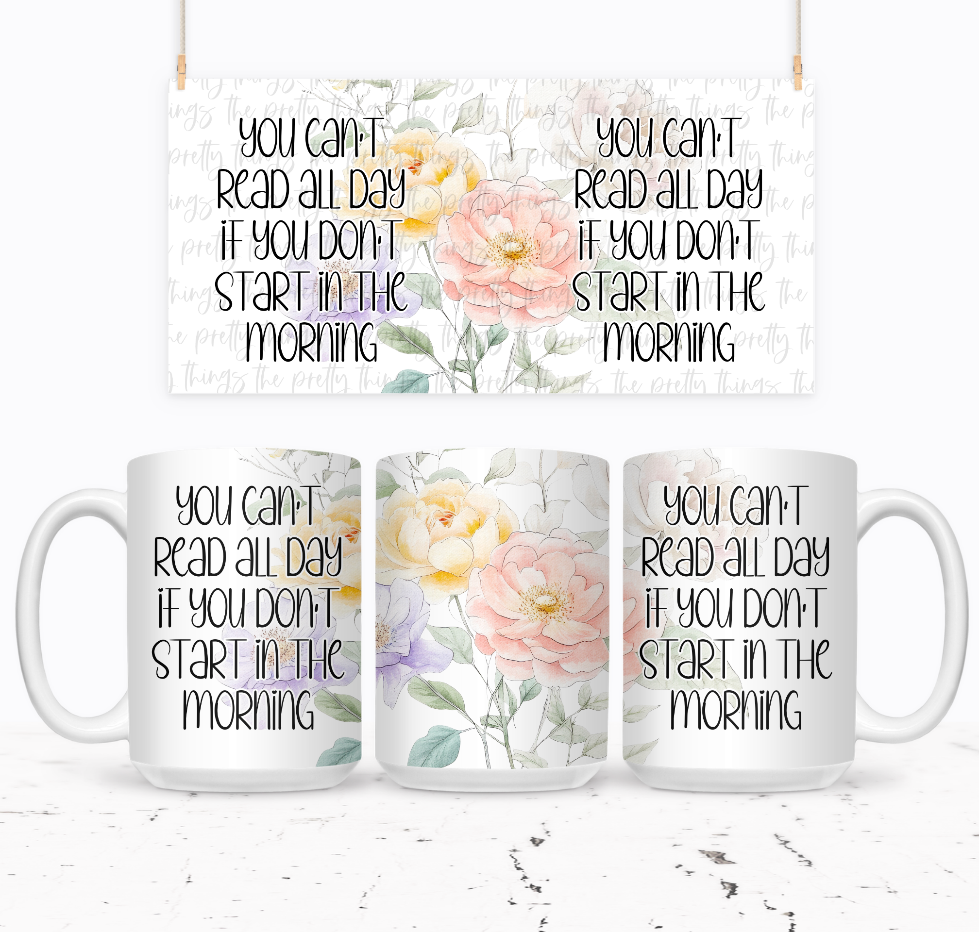 You Can't Read All Day If You Don't Start In The Morning - The Pretty Things.ca