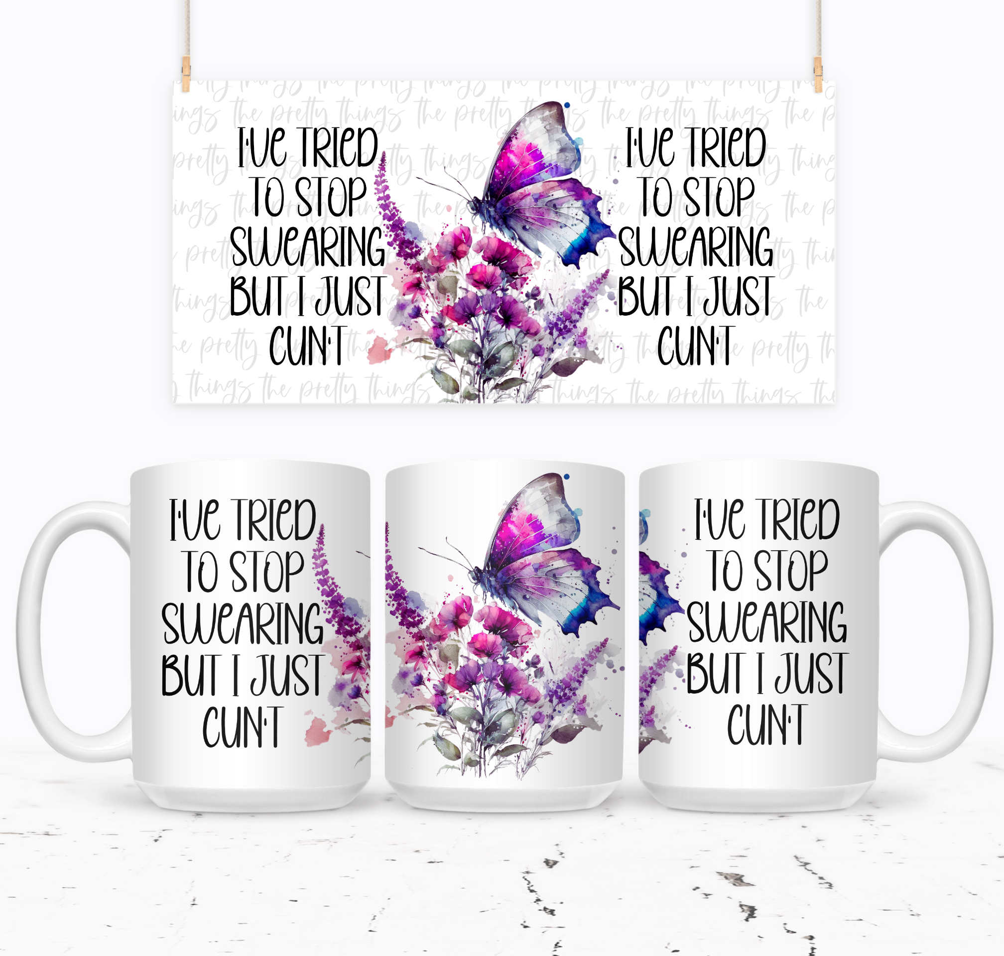 I've Tried To Stop Swearing But I Just Cun't - The Pretty Things.ca