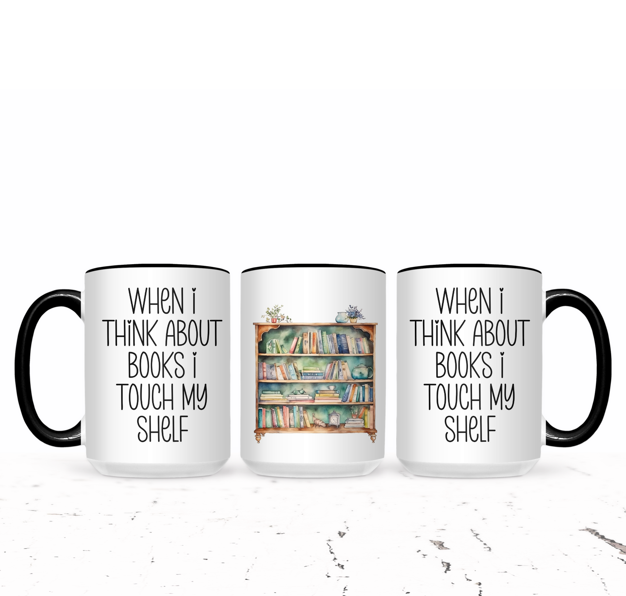 When I Think About Books I Touch My Shelf - The Pretty Things.ca