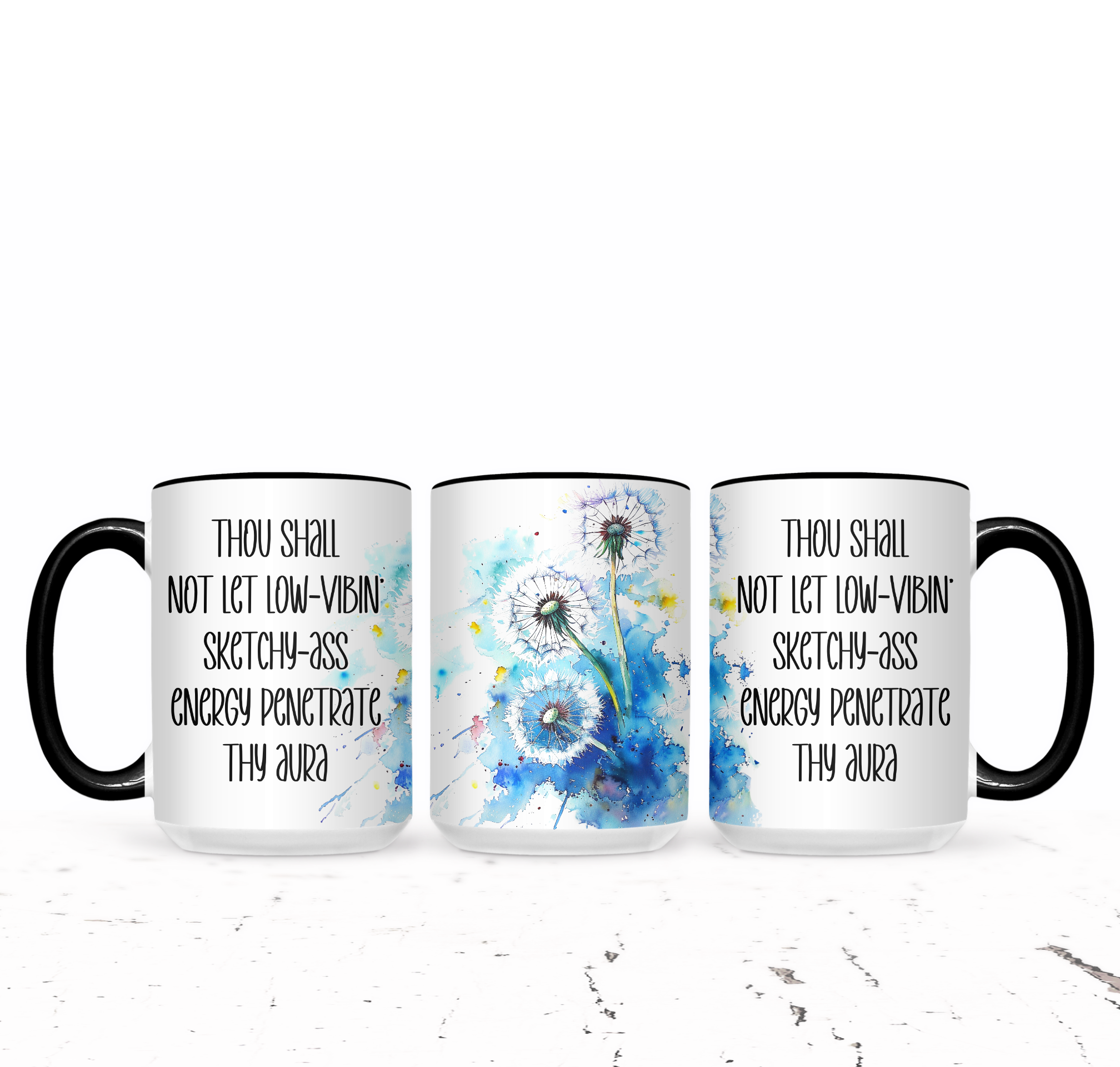 Thou Shall Not Let Low Vibin Sketchy Ass Energy - The Pretty Things.ca