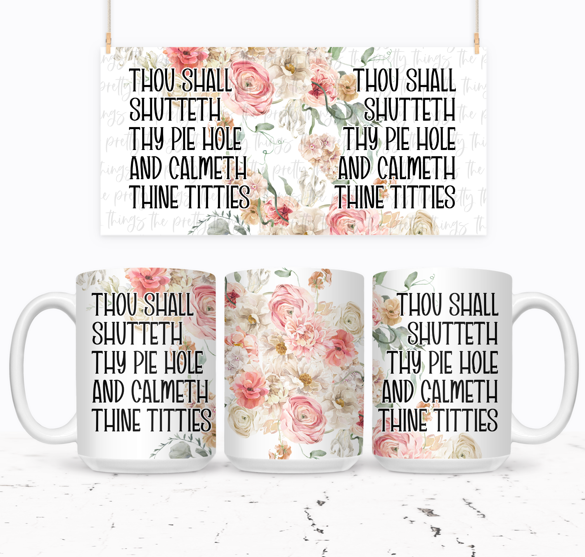 Thou Shall Shutteth Thy Pie Hole And Calmth Thine Titties - The Pretty Things.ca